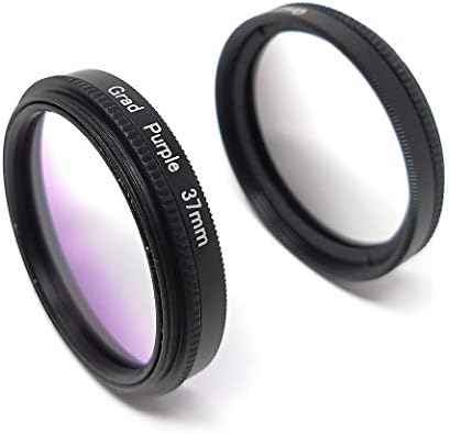 SYSTEM-S Farbfilter Set 37 mm 8 Stück mit Übergang Farbe Filter für Fotografie