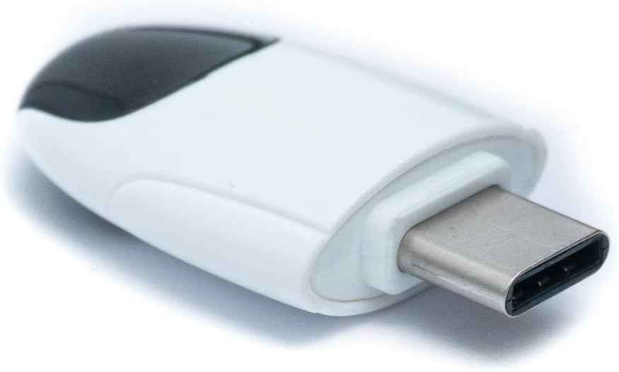 SYSTEM-S USB 3.1 Typ C Remote Controller in Weiß für Infrarotgeräte