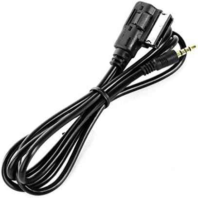 System-S Auto für VW für Audi Media In AMI MDI zu Stereo 3.5mm Audio Aux