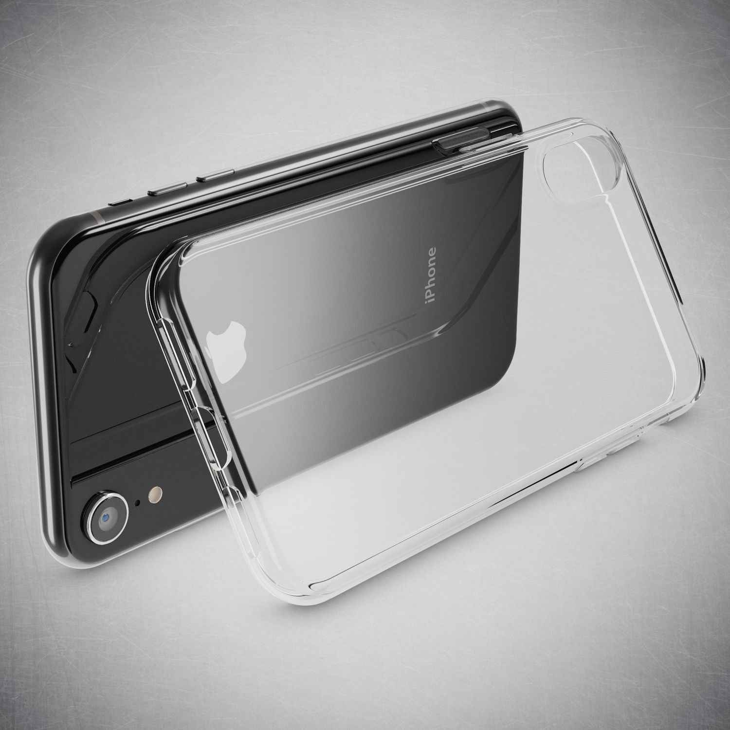 NALIA Handyhülle für Apple iPhone XR Hülle, Durchsichtige Silikon Schutzhülle