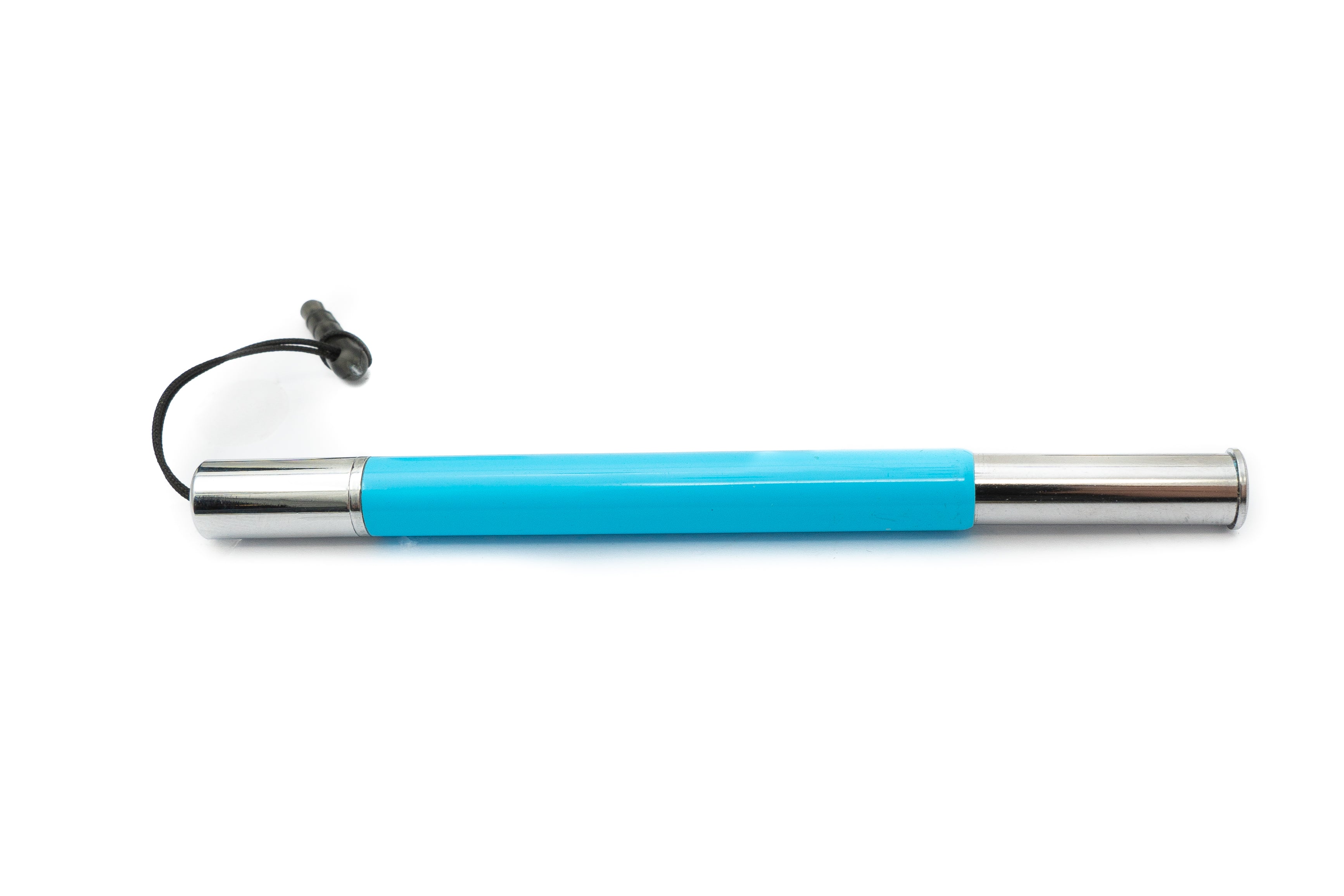 Touchpen Stylus aus Aluminium blau 10 cm ausfahrbar für Tablet Smartphone