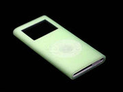 System-S Silikon Skin / Hülle / Cover für Apple iPod Nano 2 grün