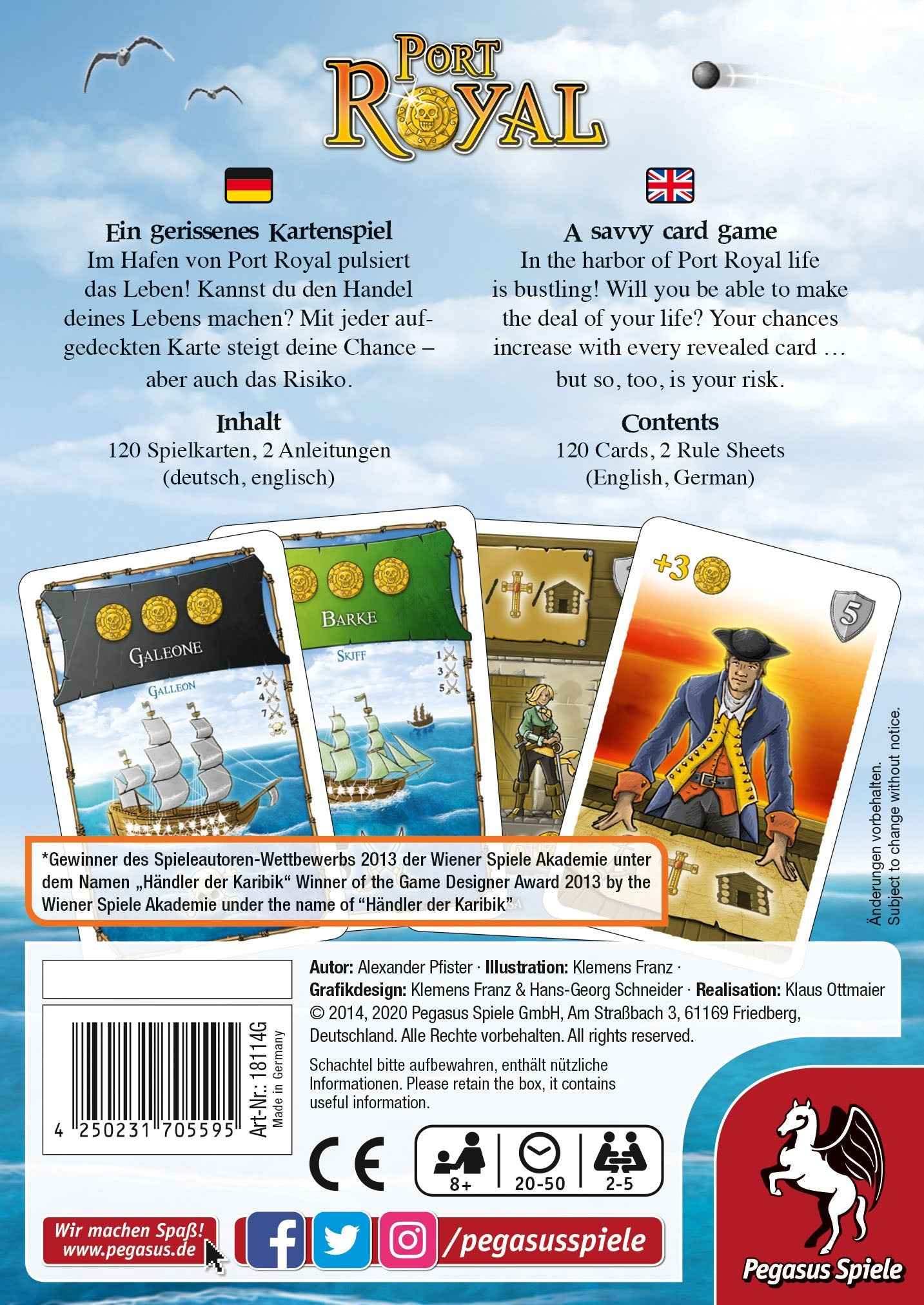 Port Royal - Pegasus Spiele