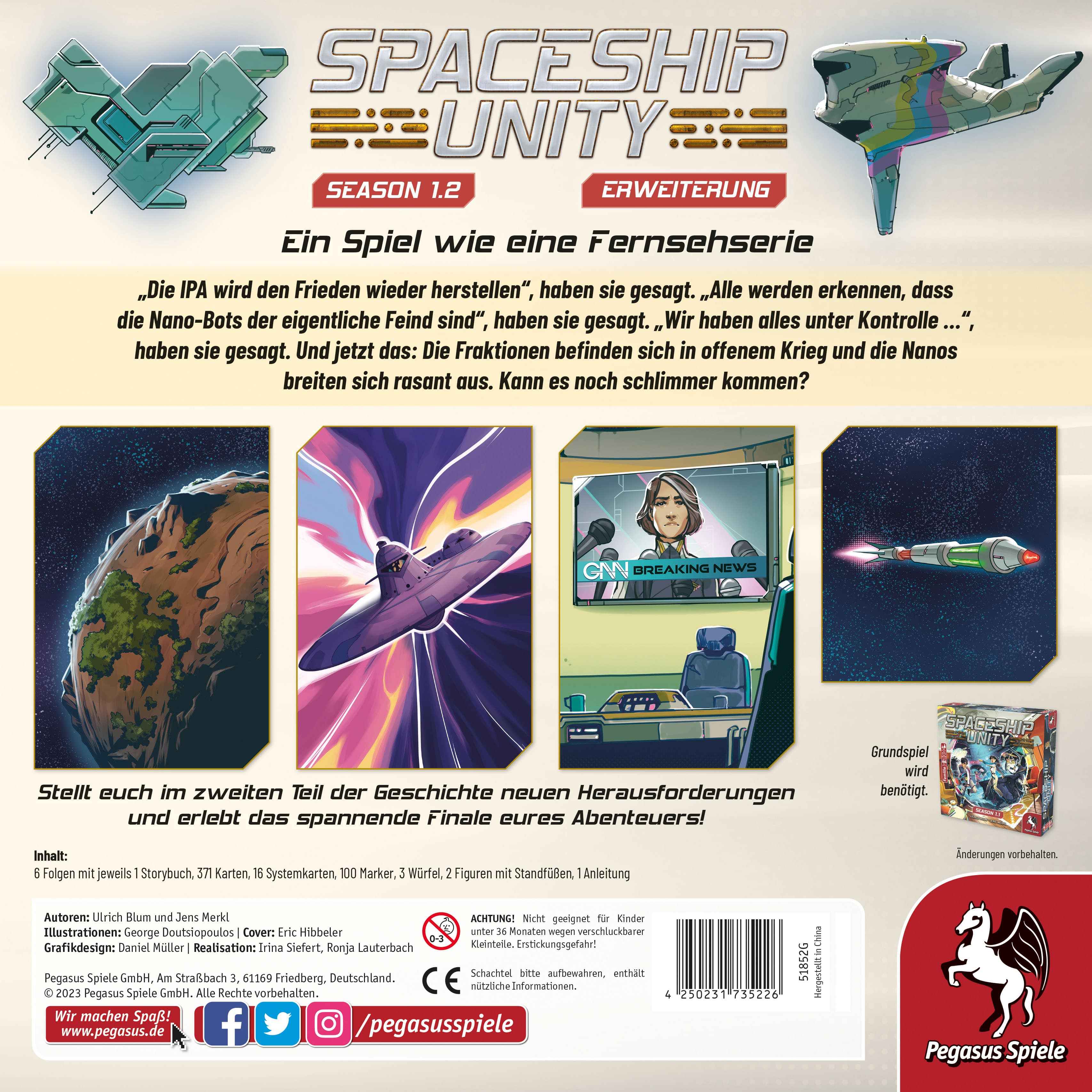 Spaceship Unity - Season 1.2 [Erweiterung]