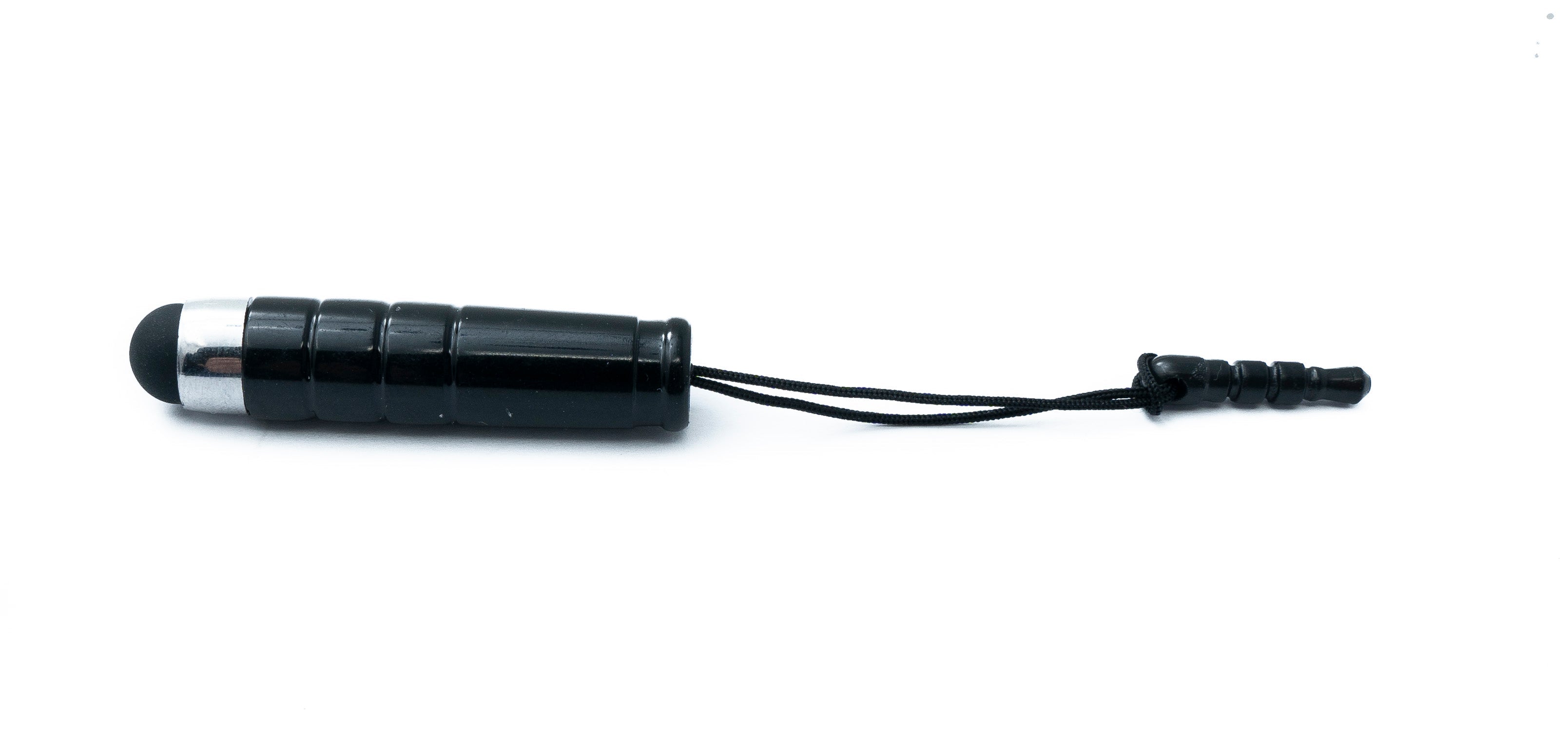 Stylus Touch Pen 5 cm Silikonspitze schwarz für Smartphone Tablet PDA | System-S