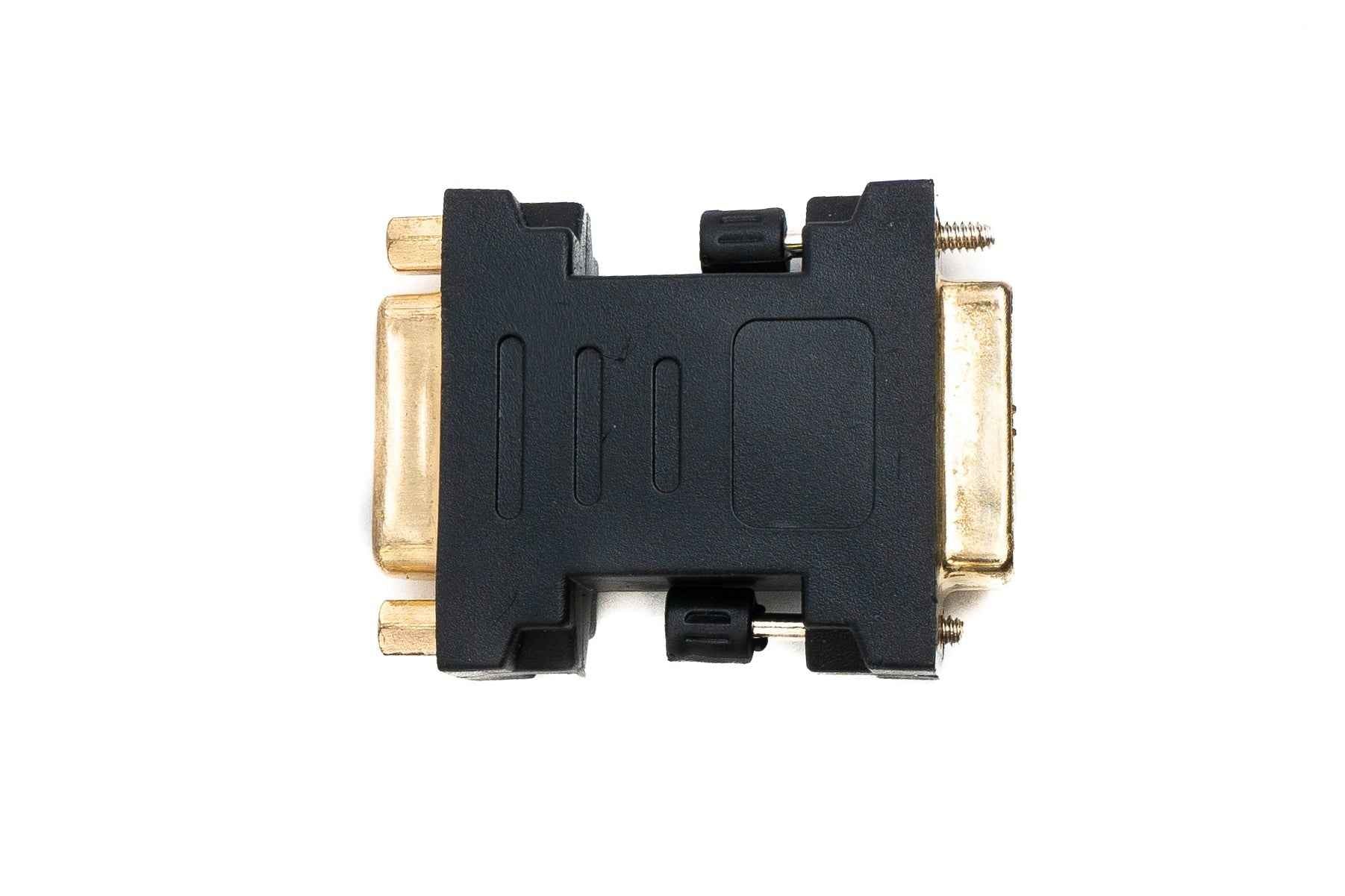 System-S DVI-I (24+5) auf DVI-D (24+1) Adapter – Vergoldete Kontakte, stabile Schraubverbindung, digitale Signalübertragung, Plug & Play – Modell 65524142