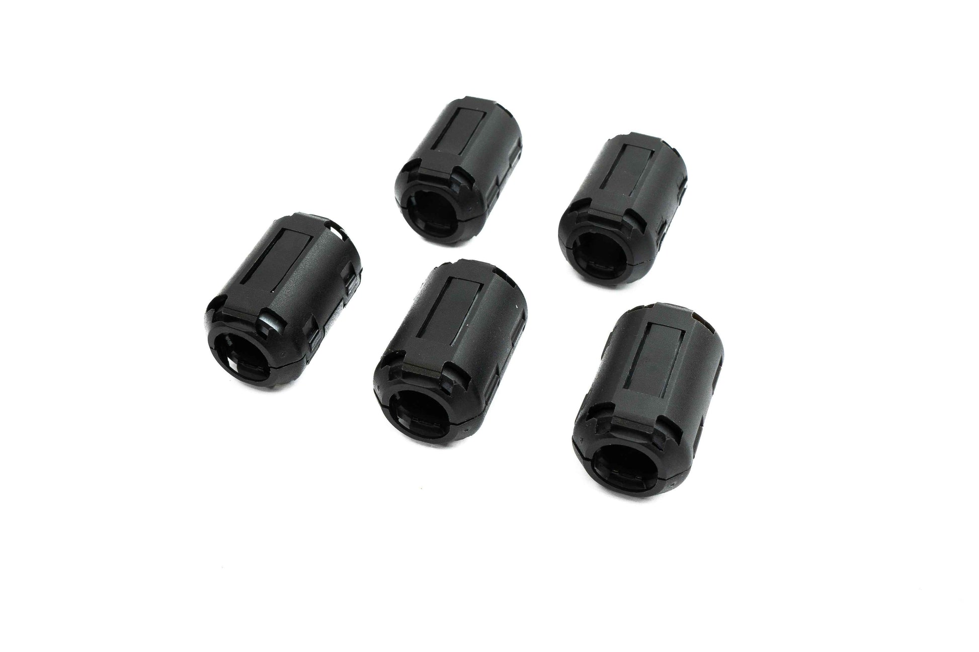 SYSTEM-S 5x Ferritkern 13 mm Ø geteilt Klappferrit Ringkern Mantelwellenfilter für Kabel