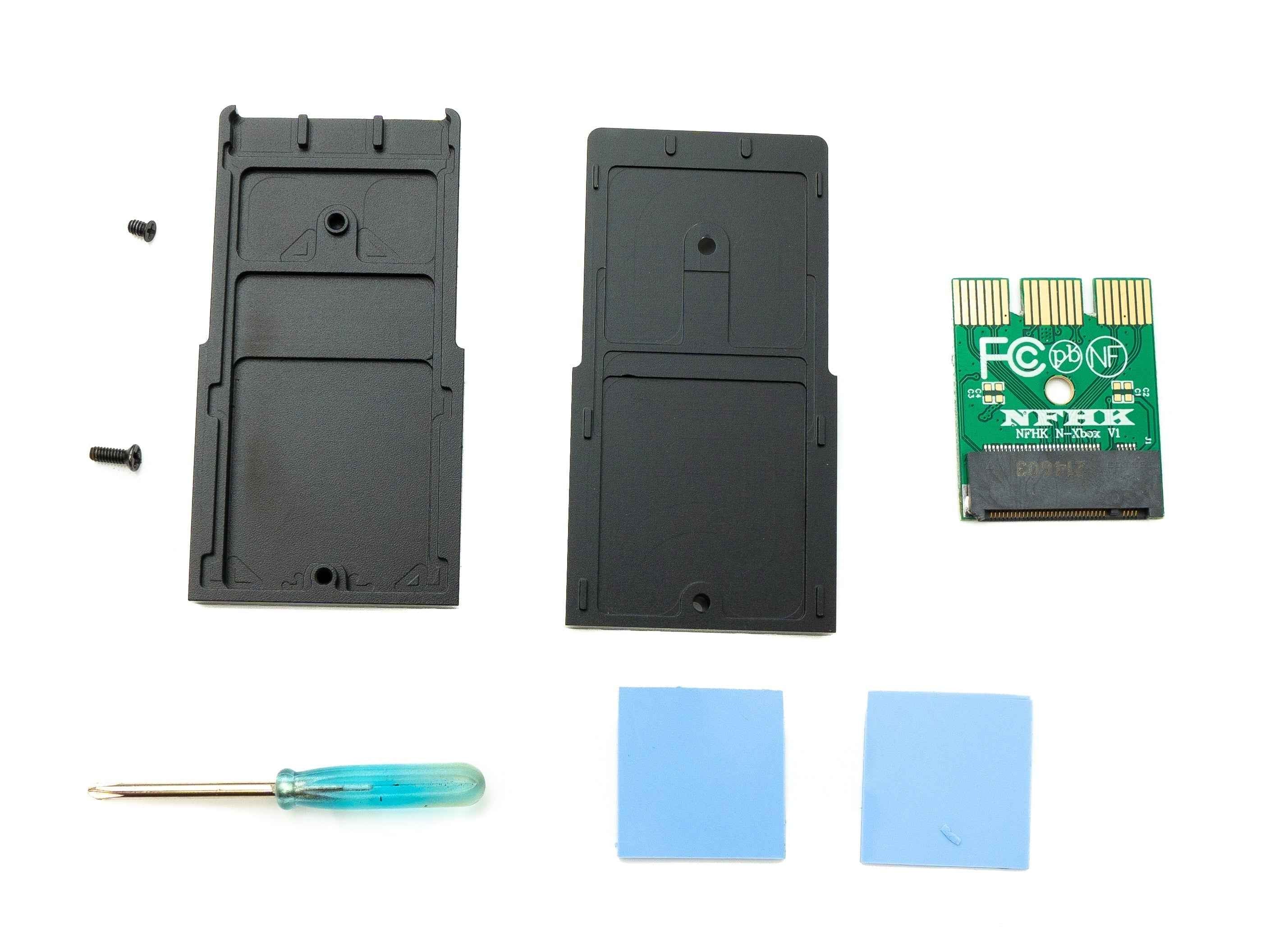 SYSTEM-S CFexpress Adapter Typ B zu NVME M-key M.2 NGFF Buchse für Xbox Series X S SSD