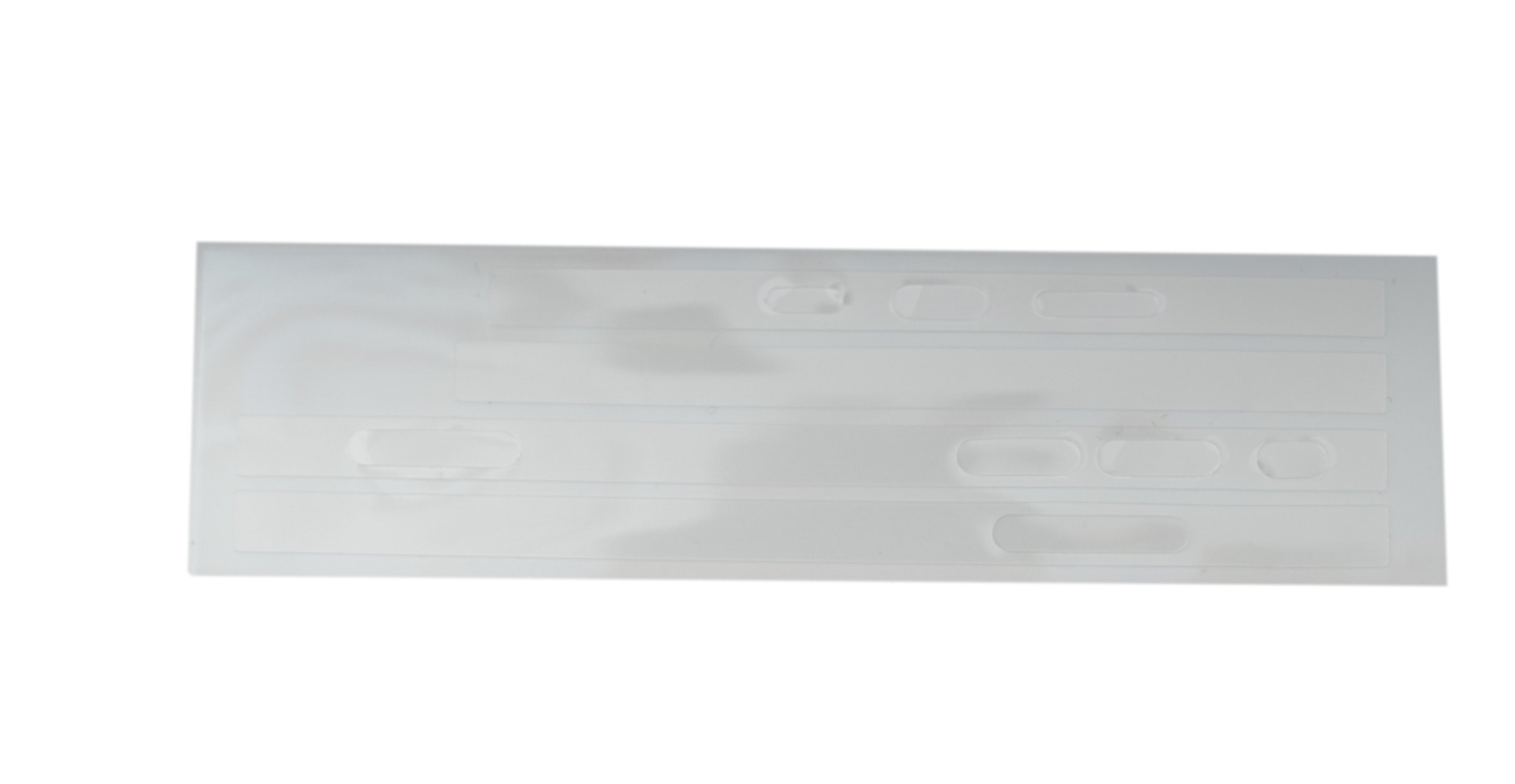 Rahmenschutzfolie Milchglas transparent für iPhone 12 | System-S