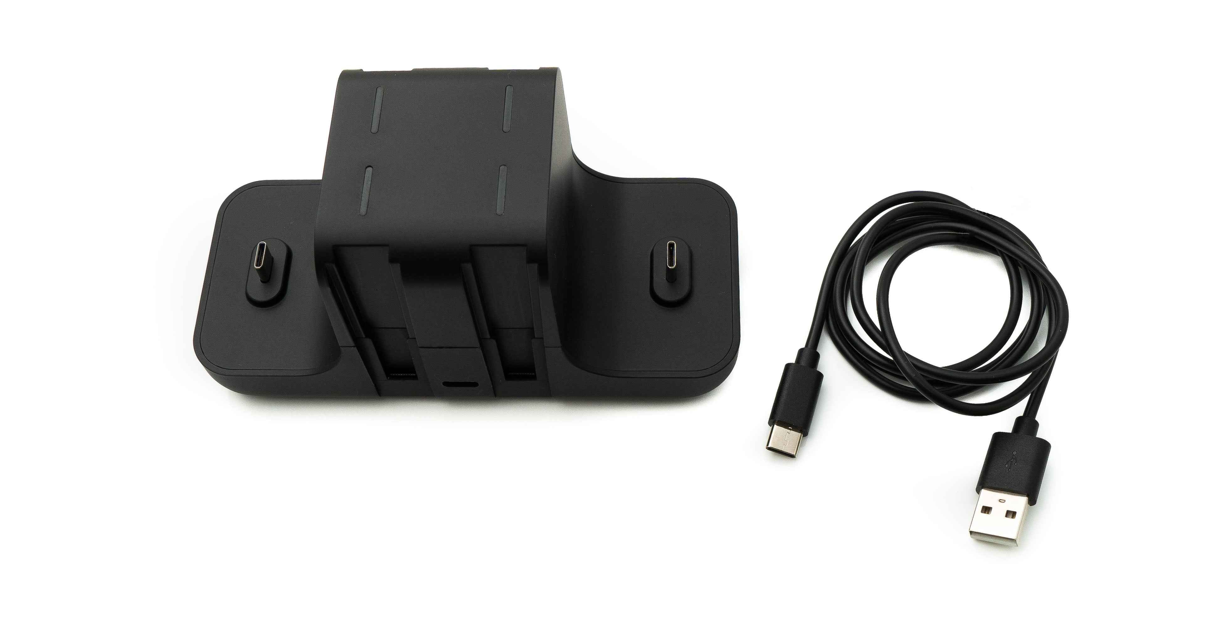 SYSTEM-S 6 in 1 USB 3.1 Ladestation für Nintendo Switch Pro Controller Joy Con Kabel