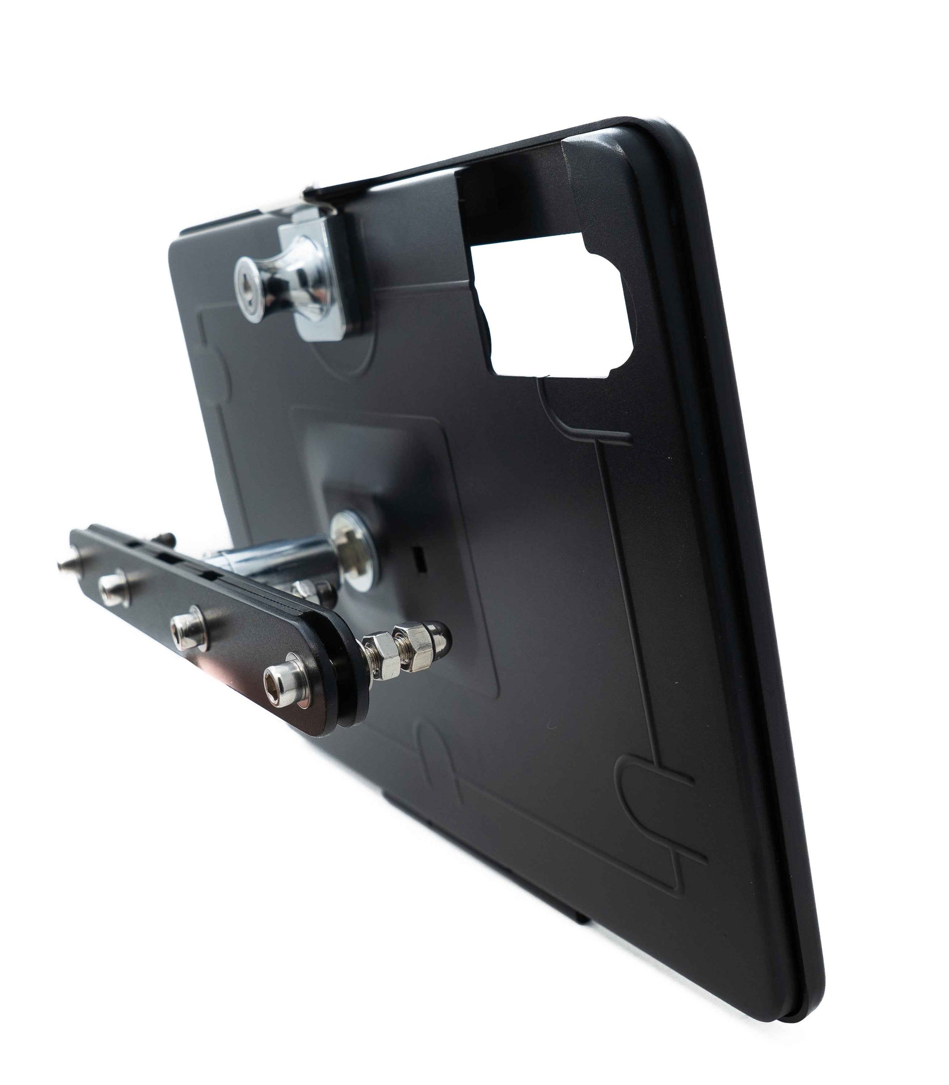 SYSTEM-S Auto 360° Halterung abschließbar Kopfstütze für iPad 10 Pro 11 Air 4 5 Schwarz
