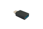 USB-Adapter USB-C Stecker auf USB-A Buchse 3.1 5 Gbit/s schwarz 3,1 cm