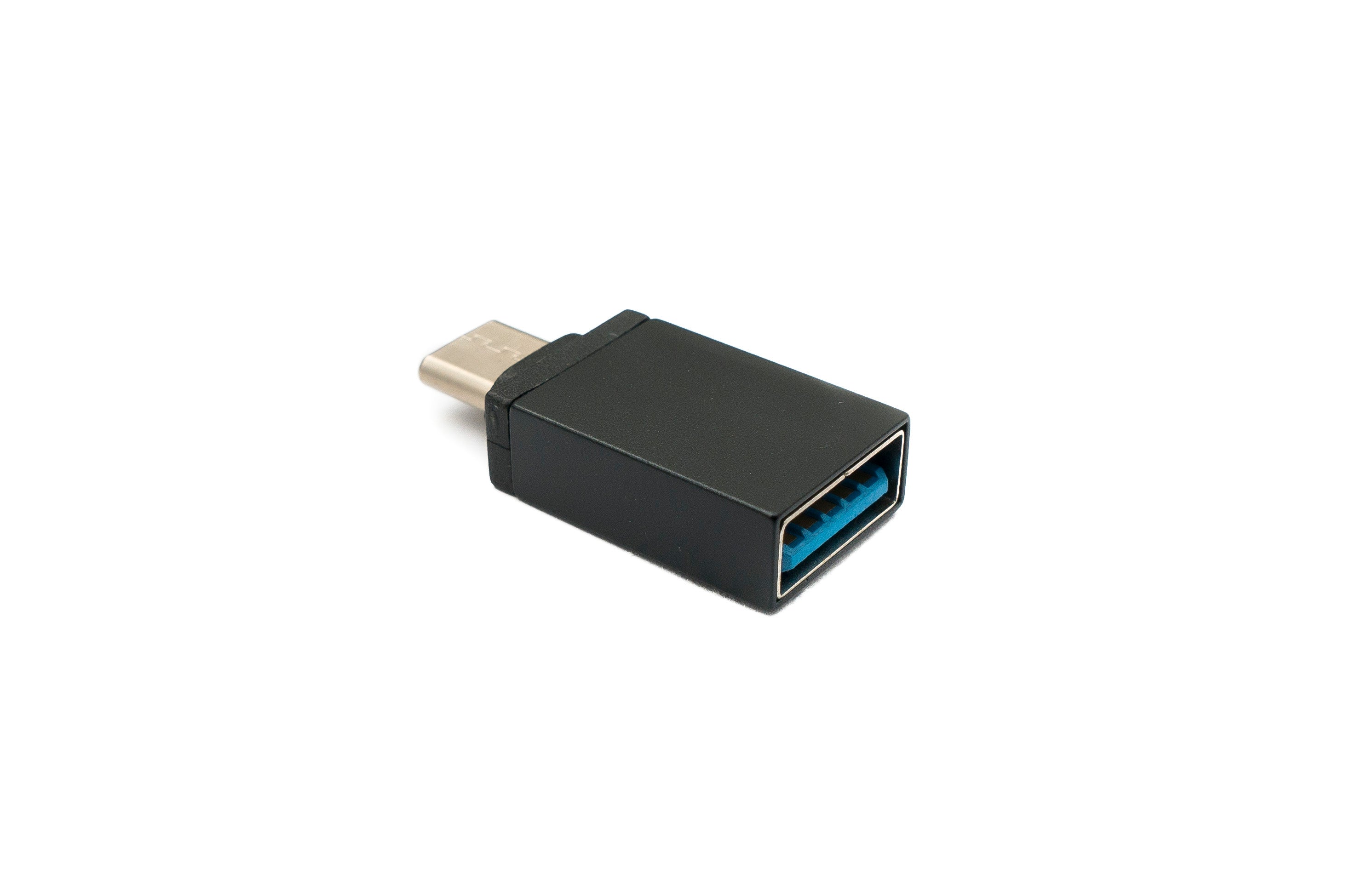 USB-Adapter USB-C Stecker auf USB-A Buchse 3.1 5 Gbit/s schwarz 3,1 cm