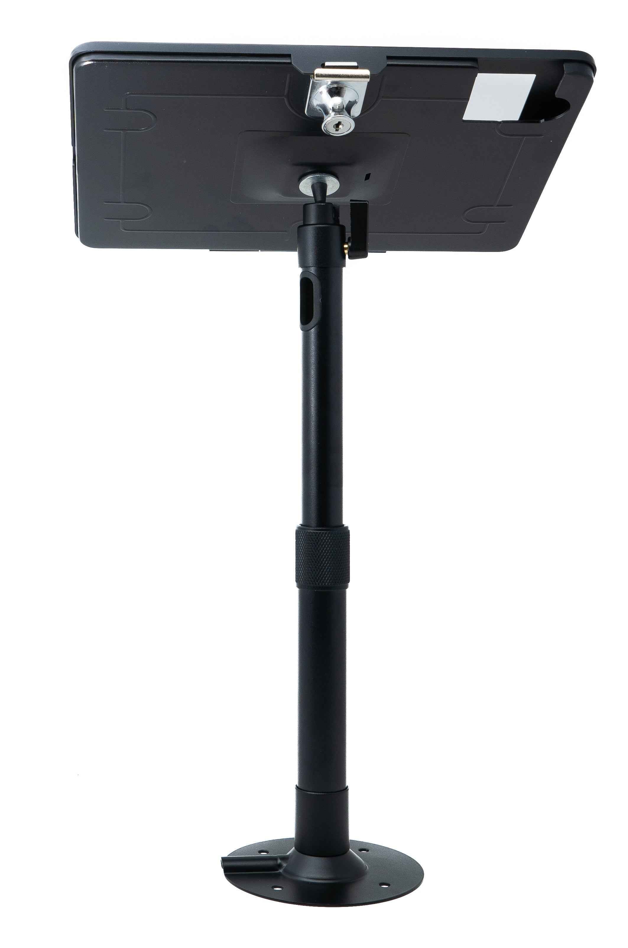 SYSTEM-S Tischständer 360° Halterung abschließbar für iPad 10 Pro 11 Air 4 5 Schwarz