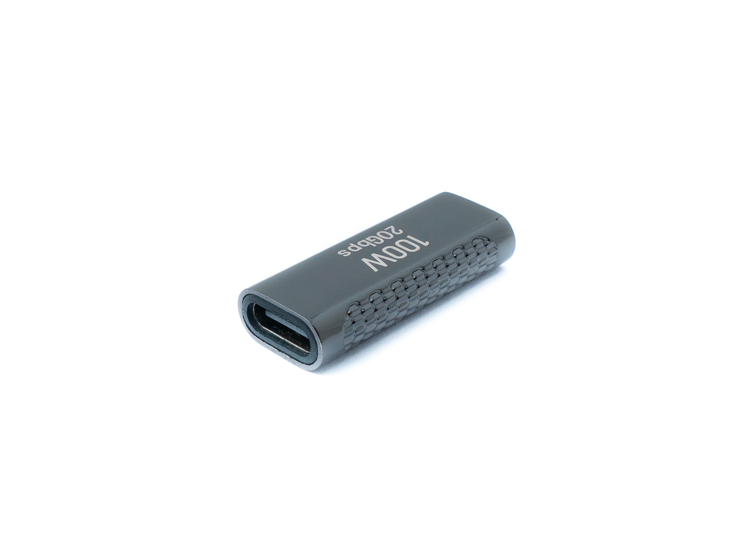 USB-C-Adapter USB 3.2 Gen 2 Buchse zu Buchse 100W 20 Gbit/s grau 85062485