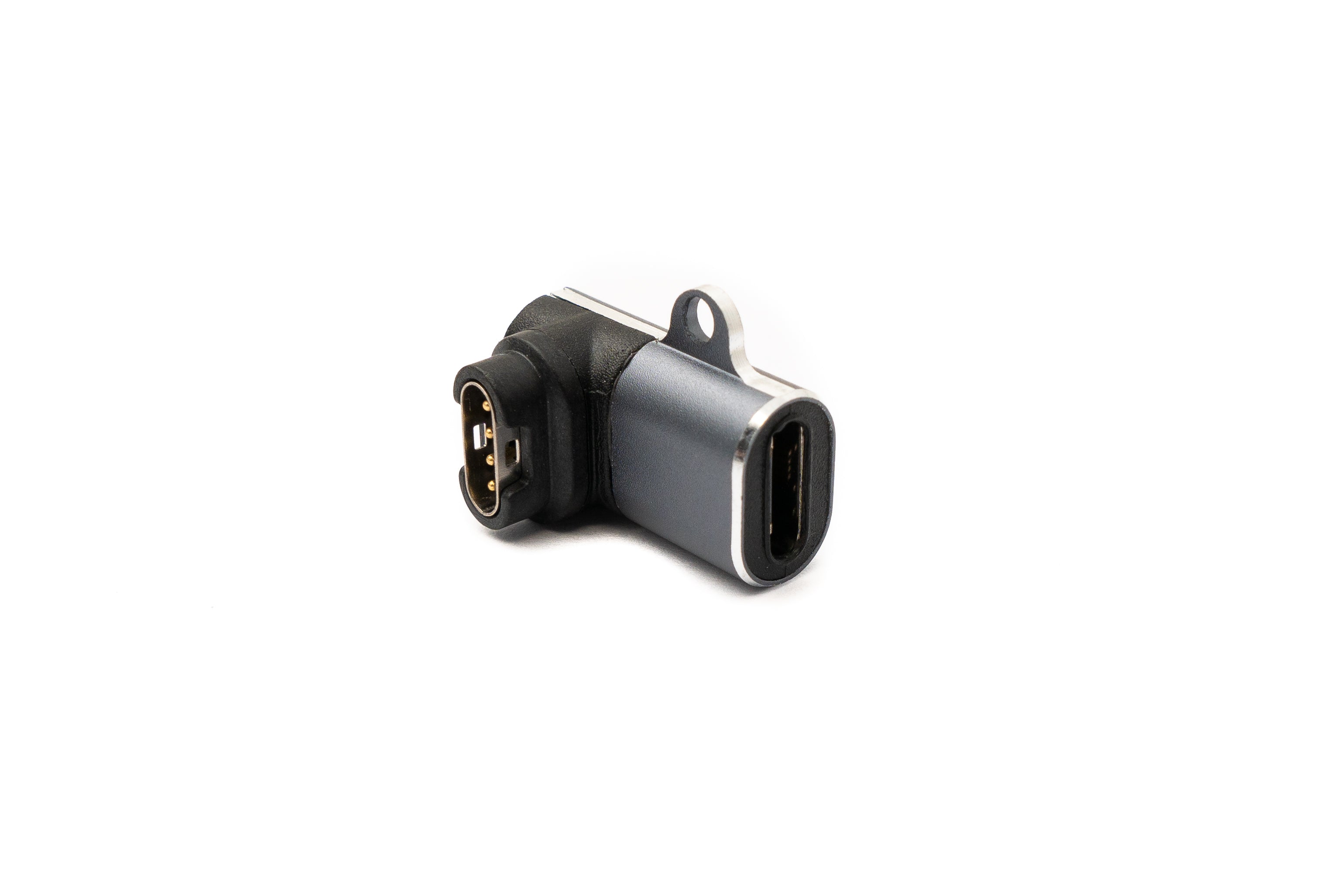 USB-Adapter USB 3.1 Typ C Buchse auf Garmin-Stecker grau 2,1 cm | System-S
