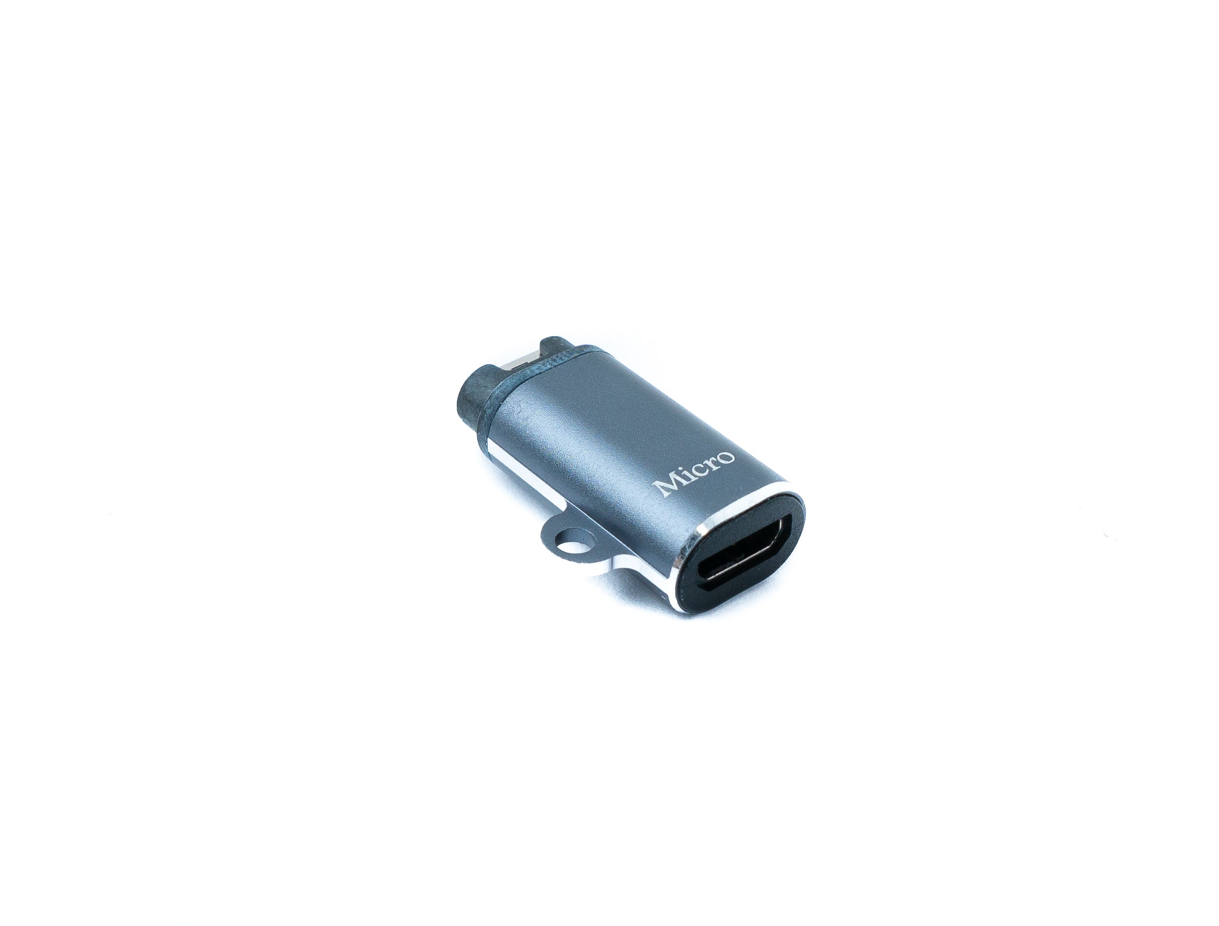 USB 2.0 Adapter Micro B Buchse zu Garmin Stecker grau Kunststoff | System-S