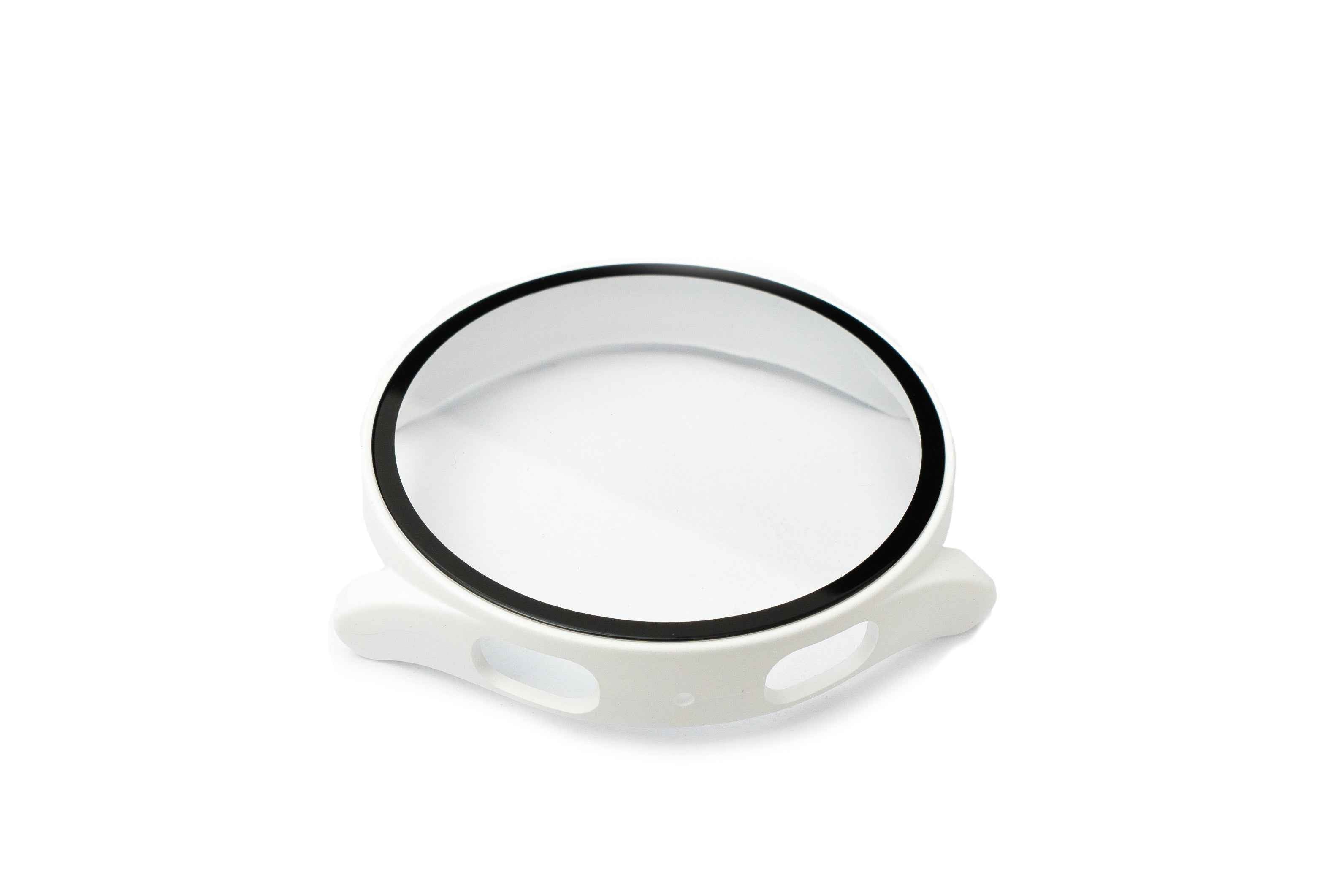 SYSTEM-S Schutz Hülle Case 40 mm aus PC für Samsung Galaxy Watch 5 4 in Weiß