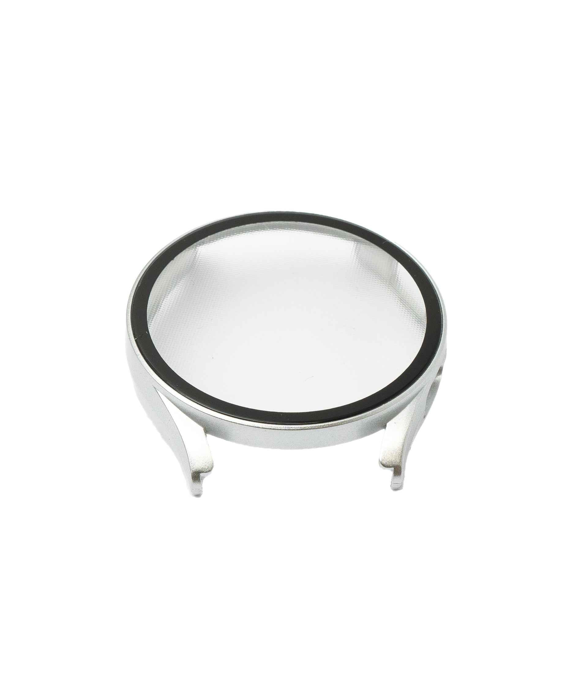 SYSTEM-S Schutz Hülle Case 40 mm aus PC für Samsung Galaxy Watch 5 4 in Grau