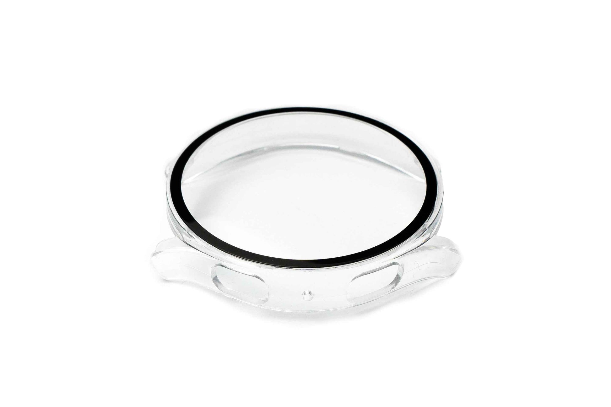 SYSTEM-S Schutz Hülle Case 44 mm aus PC für Samsung Galaxy Watch 5 4 in Transparent