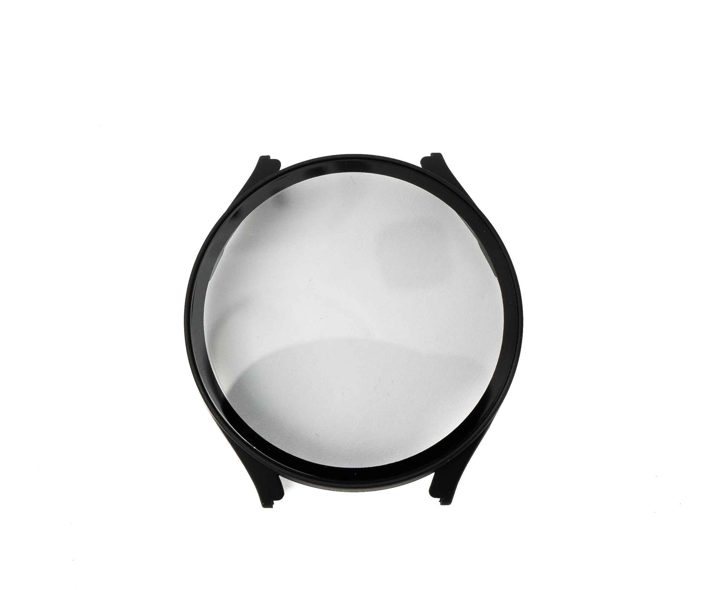 SYSTEM-S Schutz Hülle Case 44 mm aus PC für Samsung Galaxy Watch 5 4 in Schwarz