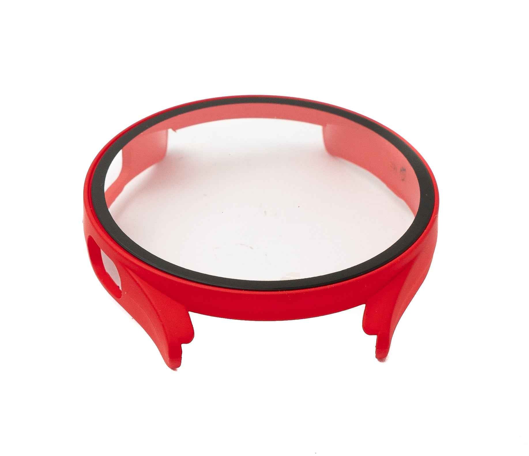 SYSTEM-S Schutz Hülle Case 44 mm aus PC für Samsung Galaxy Watch 5 4 in Rot