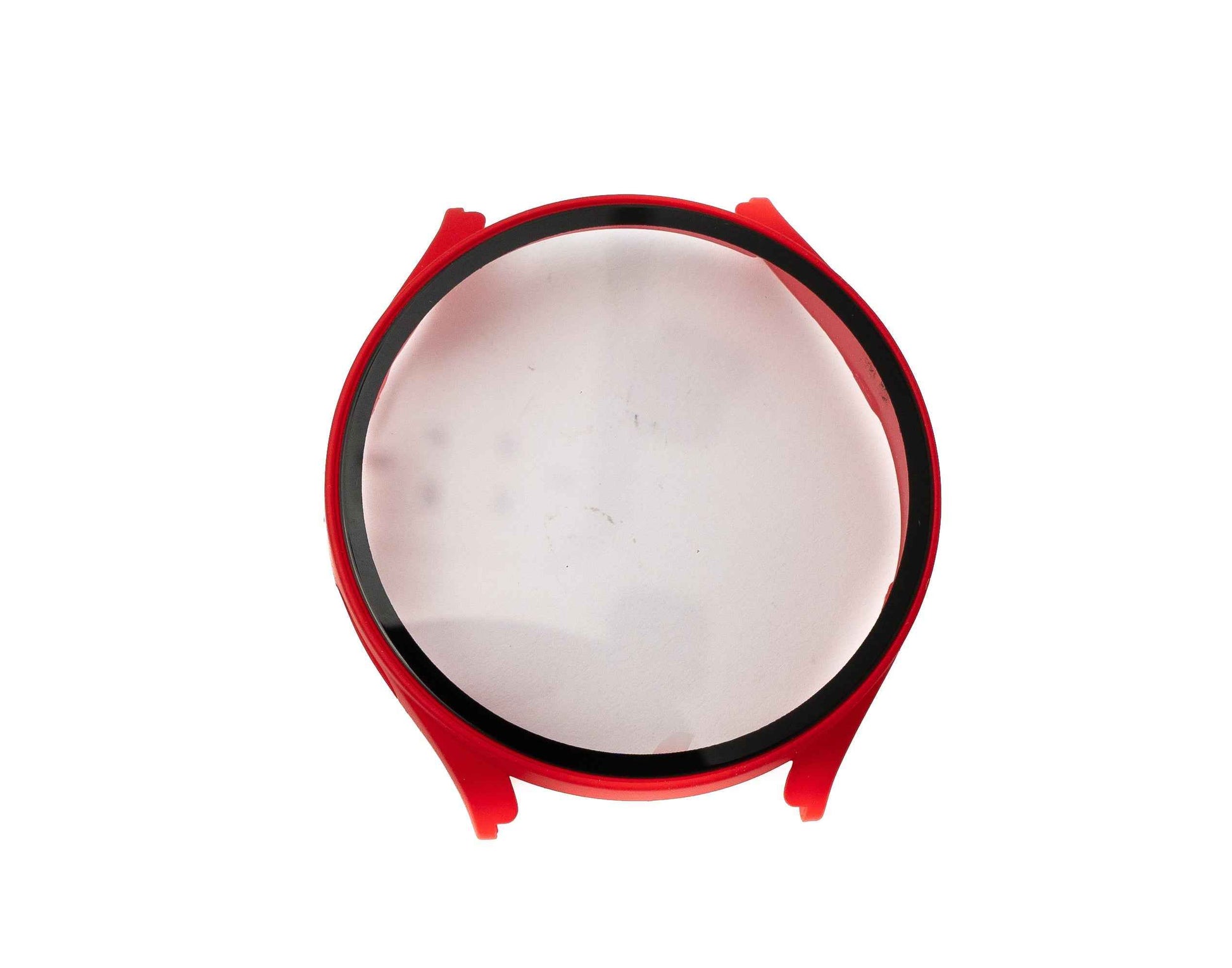 SYSTEM-S Schutz Hülle Case 44 mm aus PC für Samsung Galaxy Watch 5 4 in Rot