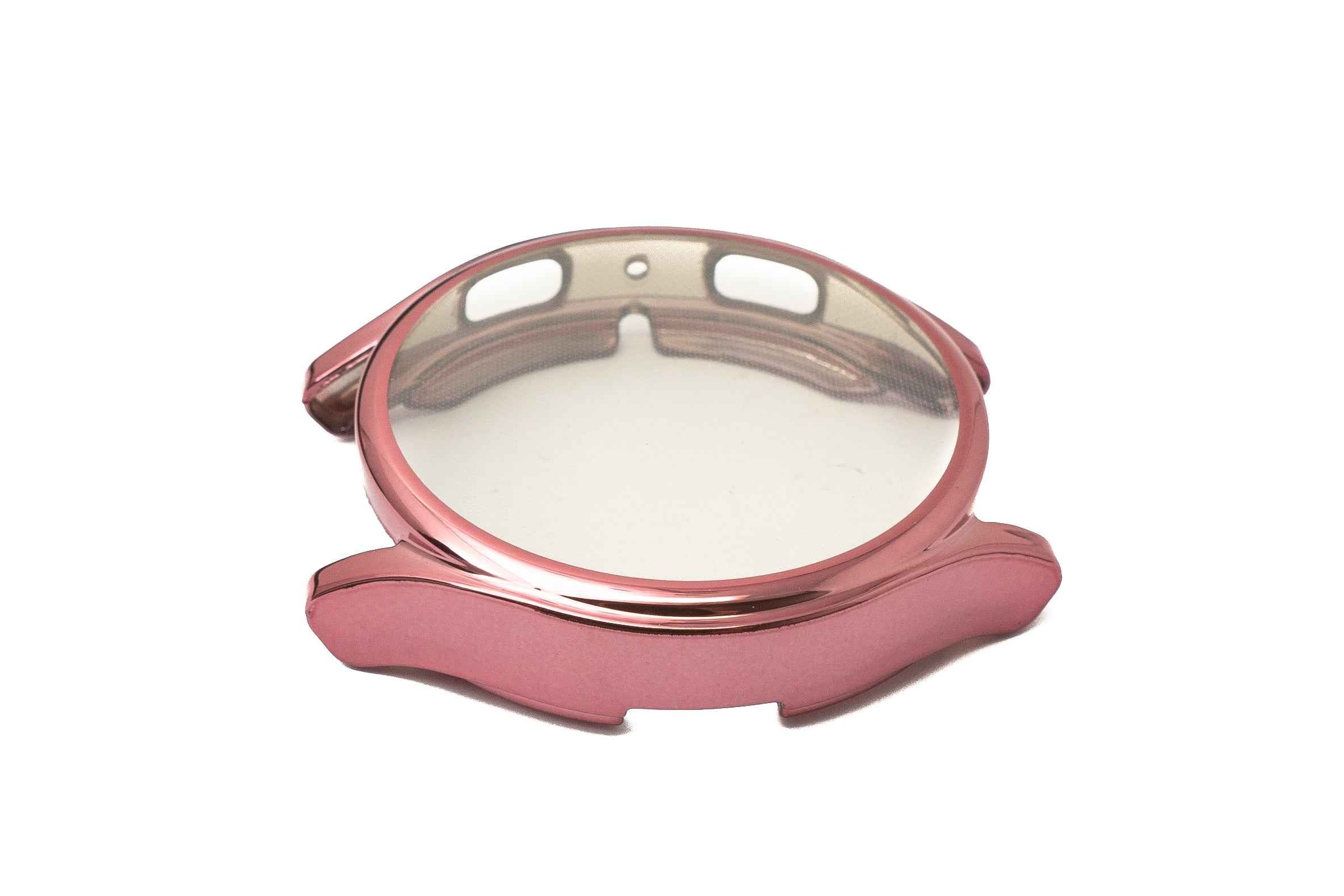 SYSTEM-S Schutz Hülle Case 44 mm aus TPU für Samsung Galaxy Watch 5 4 in Pink