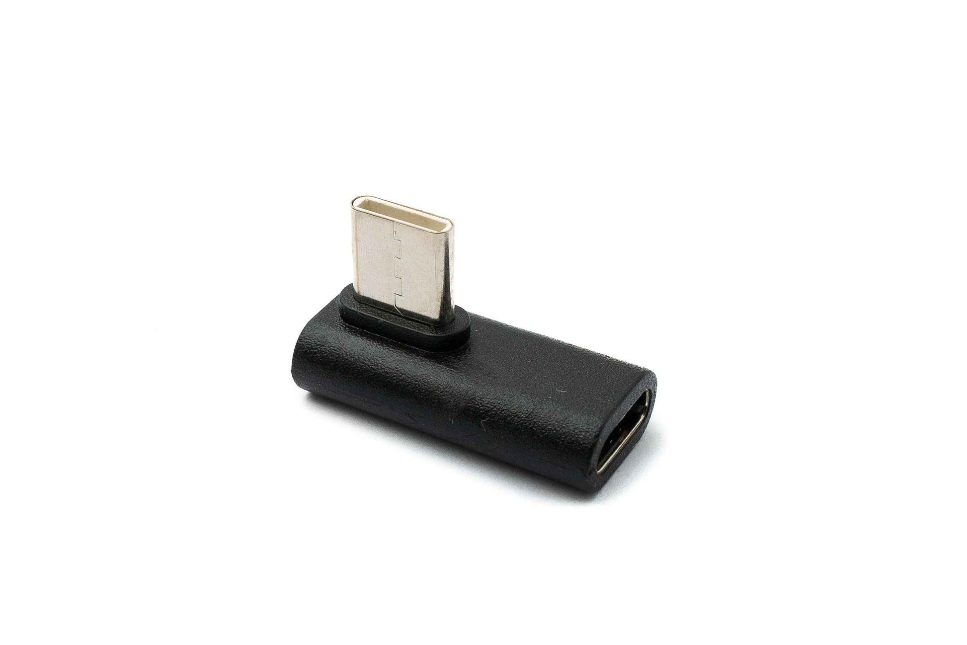 SYSTEM-S USB 3.1 Adapter Typ C Stecker zu Buchse Winkel