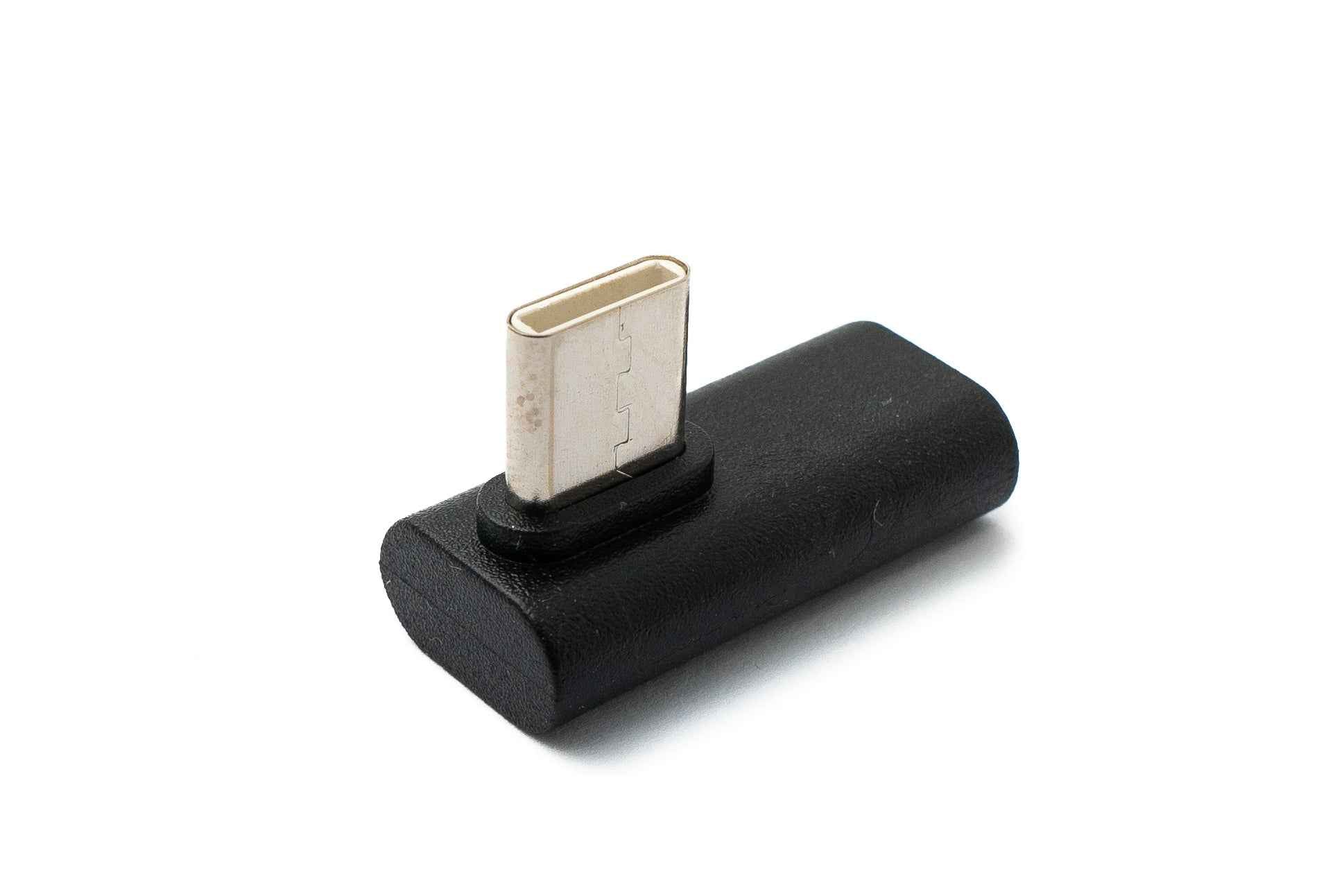 SYSTEM-S USB 3.1 Adapter Typ C Stecker zu Buchse Winkel