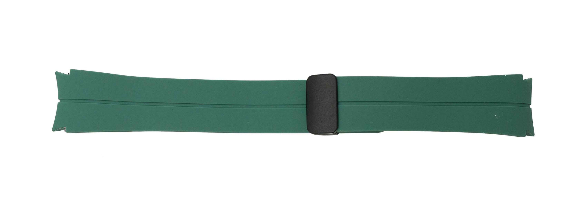SYSTEM-S Armband 20 mm aus Silikon für Samsung Galaxy Watch 5 4 Smartwatch in Grün