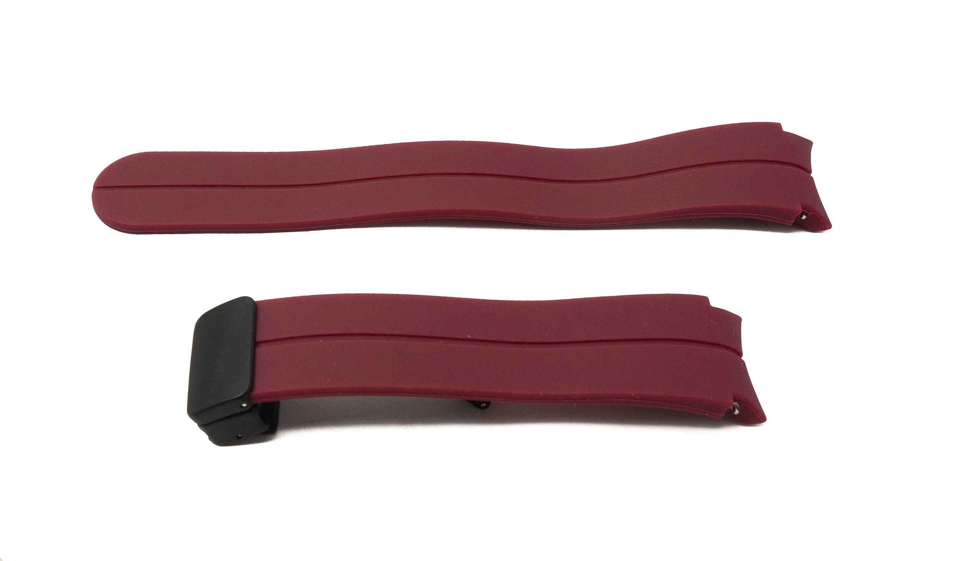 SYSTEM-S Armband 20 mm aus Silikon für Samsung Galaxy Watch 5 4 Smartwatch in Rot