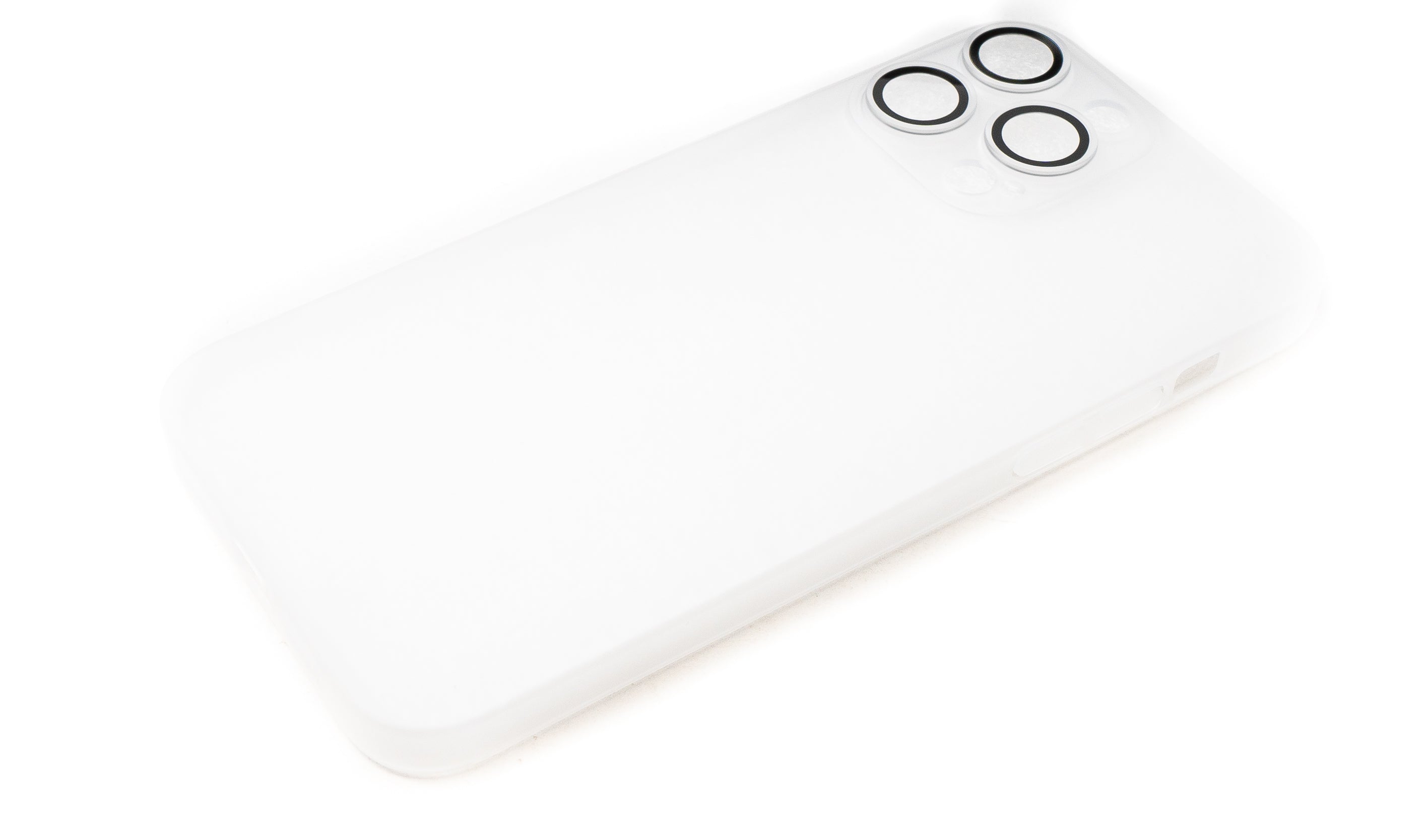 Schutzhülle für iPhone 14 Pro Max Polycarbonat Weiß Matt stoßfest kratzfest