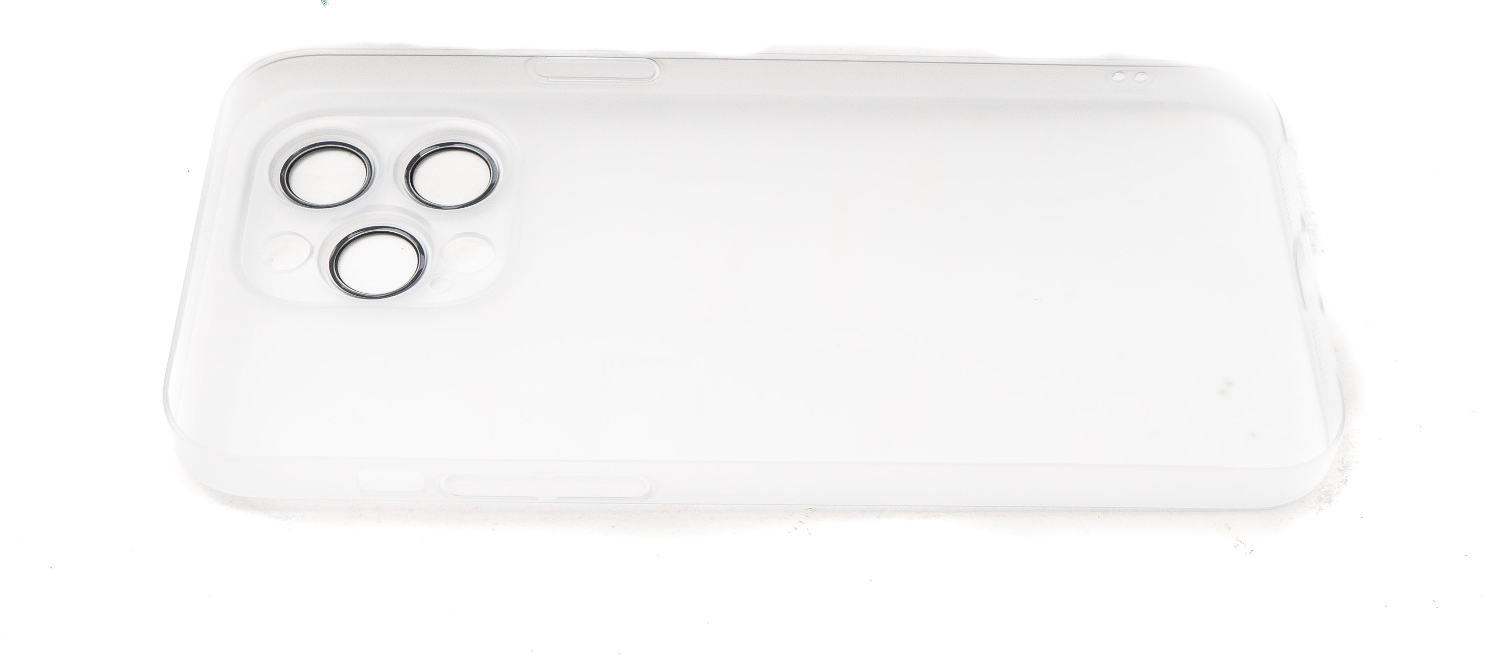 Schutzhülle für iPhone 14 Pro Max Polycarbonat Weiß Matt stoßfest kratzfest