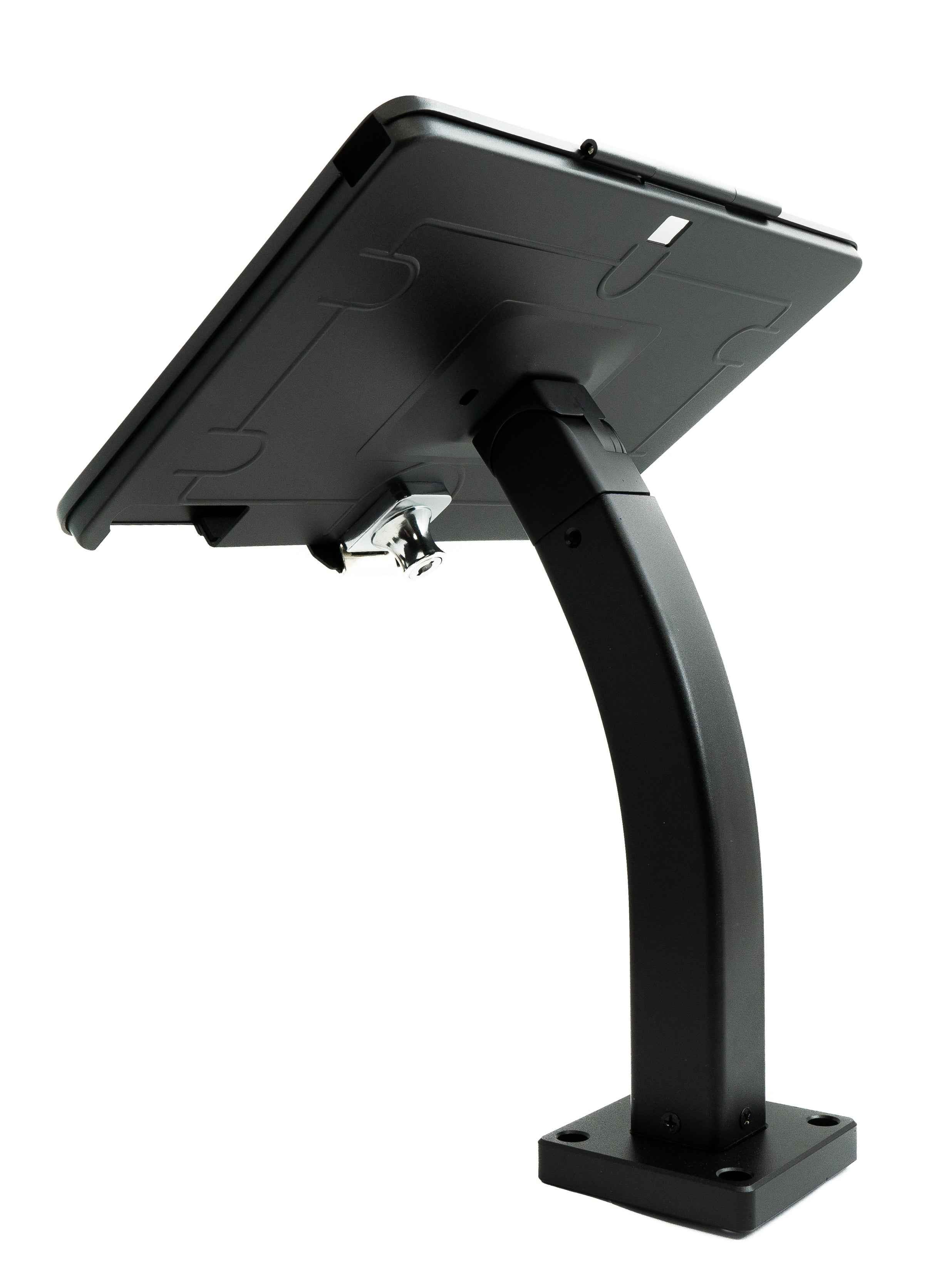 SYSTEM-S Wand Halterung abschließbar für für iPad 10.2" 9 8 7 in Schwarz