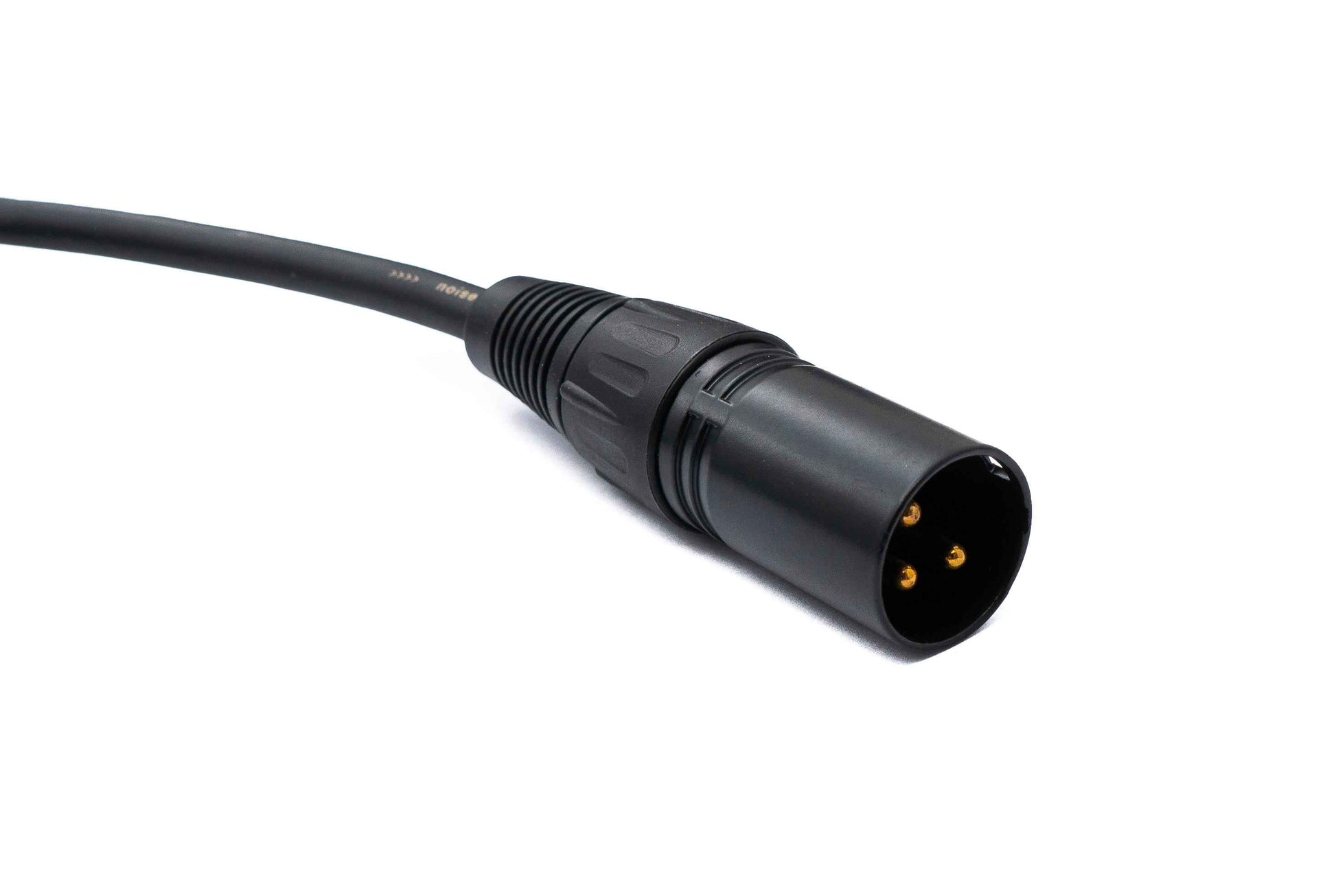 SYSTEM-S Audio XLR Kabel 100 cm 3 polig Stecker zu Klinke AUX 3,5 mm 3 polig TRS Stecker