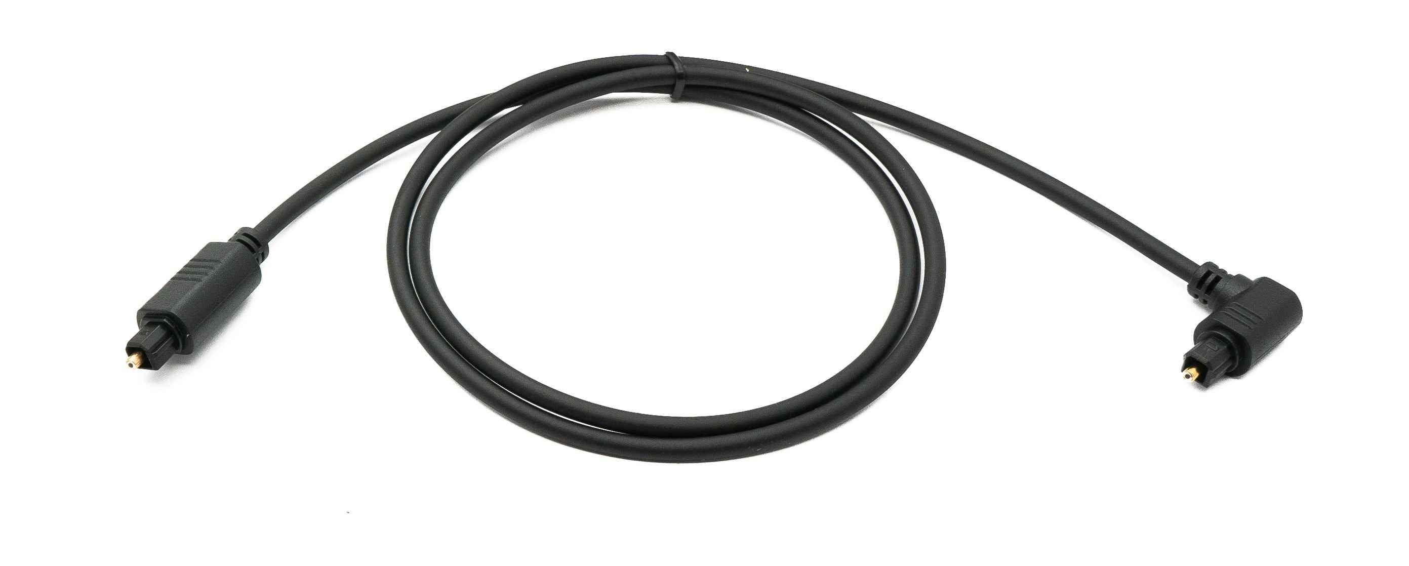 SYSTEM-S Audio Toslink Kabel 80 cm Stecker zu Stecker Optisches Digital