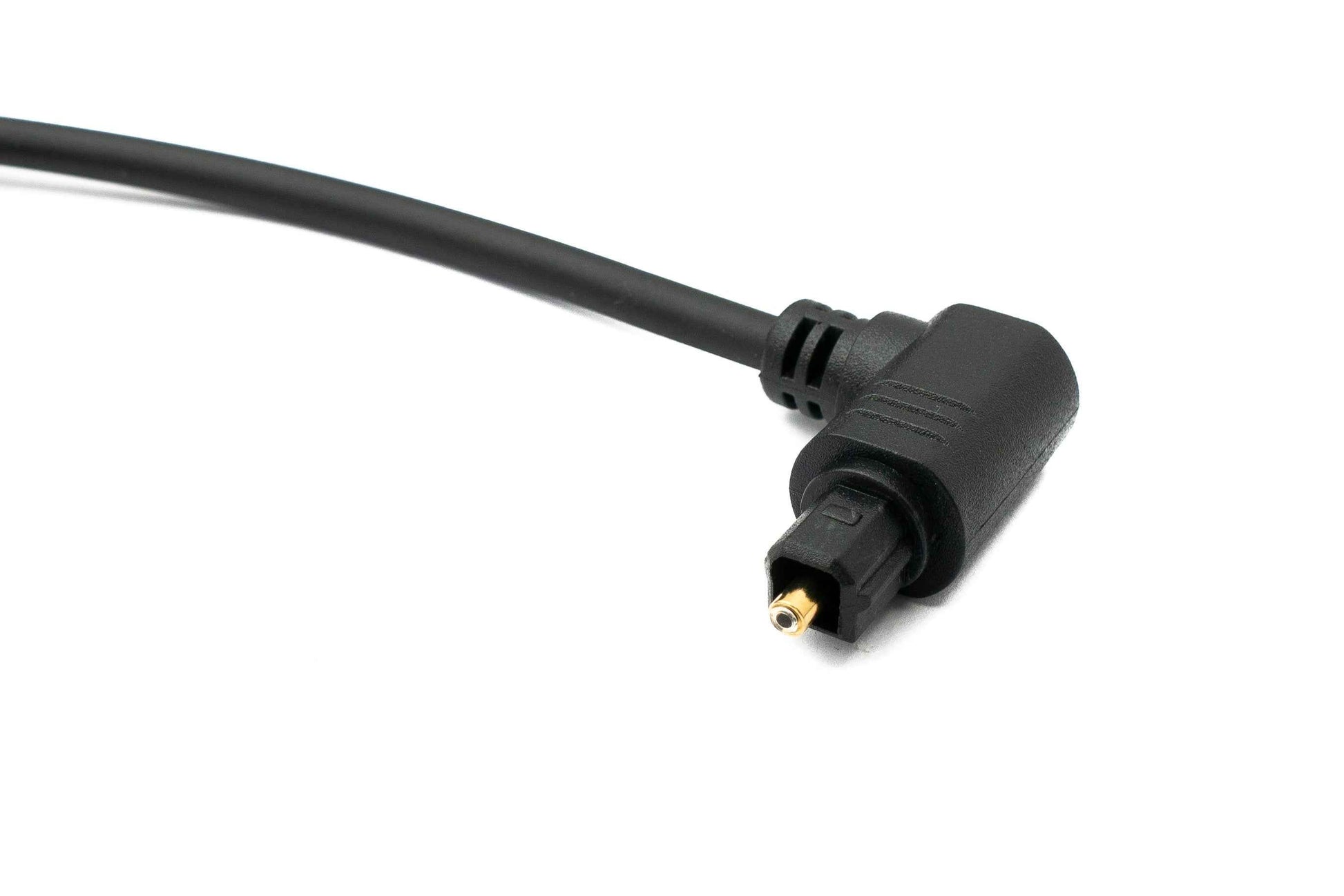 SYSTEM-S Audio Toslink Kabel 80 cm Stecker zu Stecker Optisches Digital
