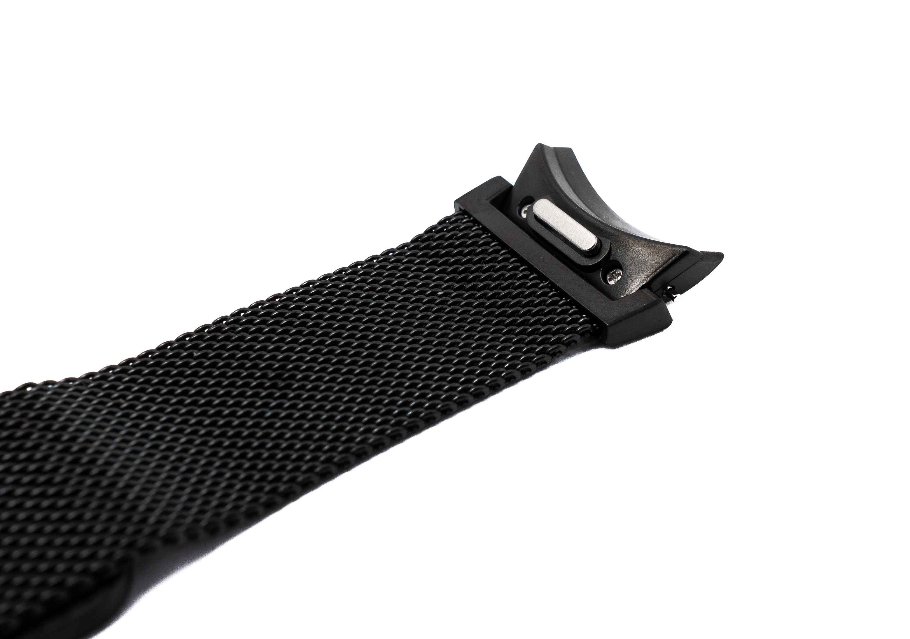 SYSTEM-S Armband Milanaise aus Metall für Galaxy Watch 6 Classic Smartwatch in Schwarz