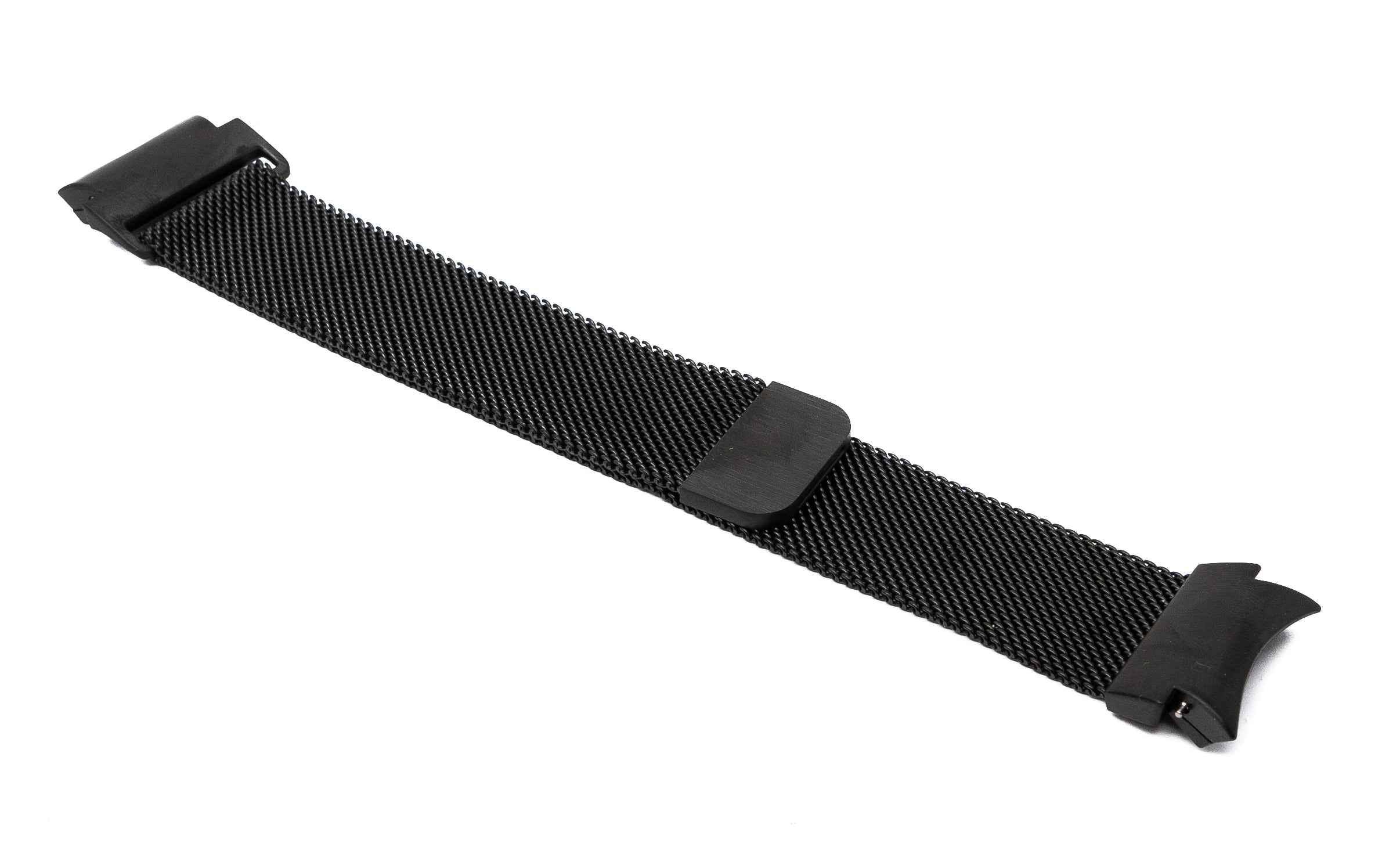 SYSTEM-S Armband Milanaise aus Metall für Galaxy Watch 6 Classic Smartwatch in Schwarz