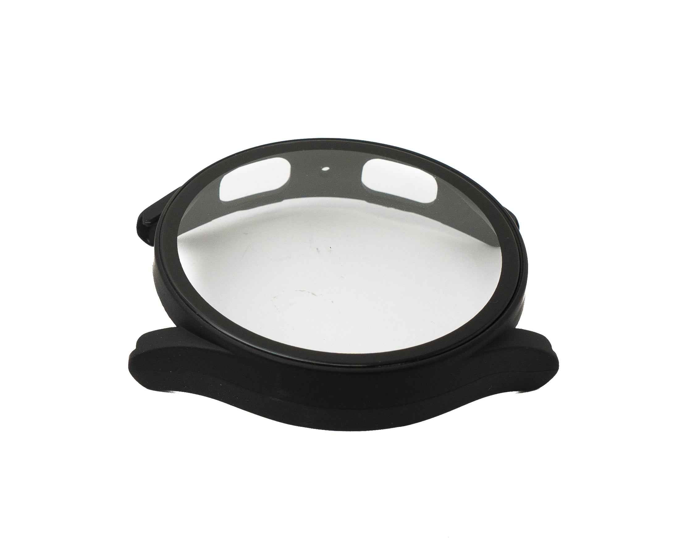 SYSTEM-S Schutz Hülle Case 40 mm aus PC für Samsung Galaxy Watch 5 4 in Schwarz