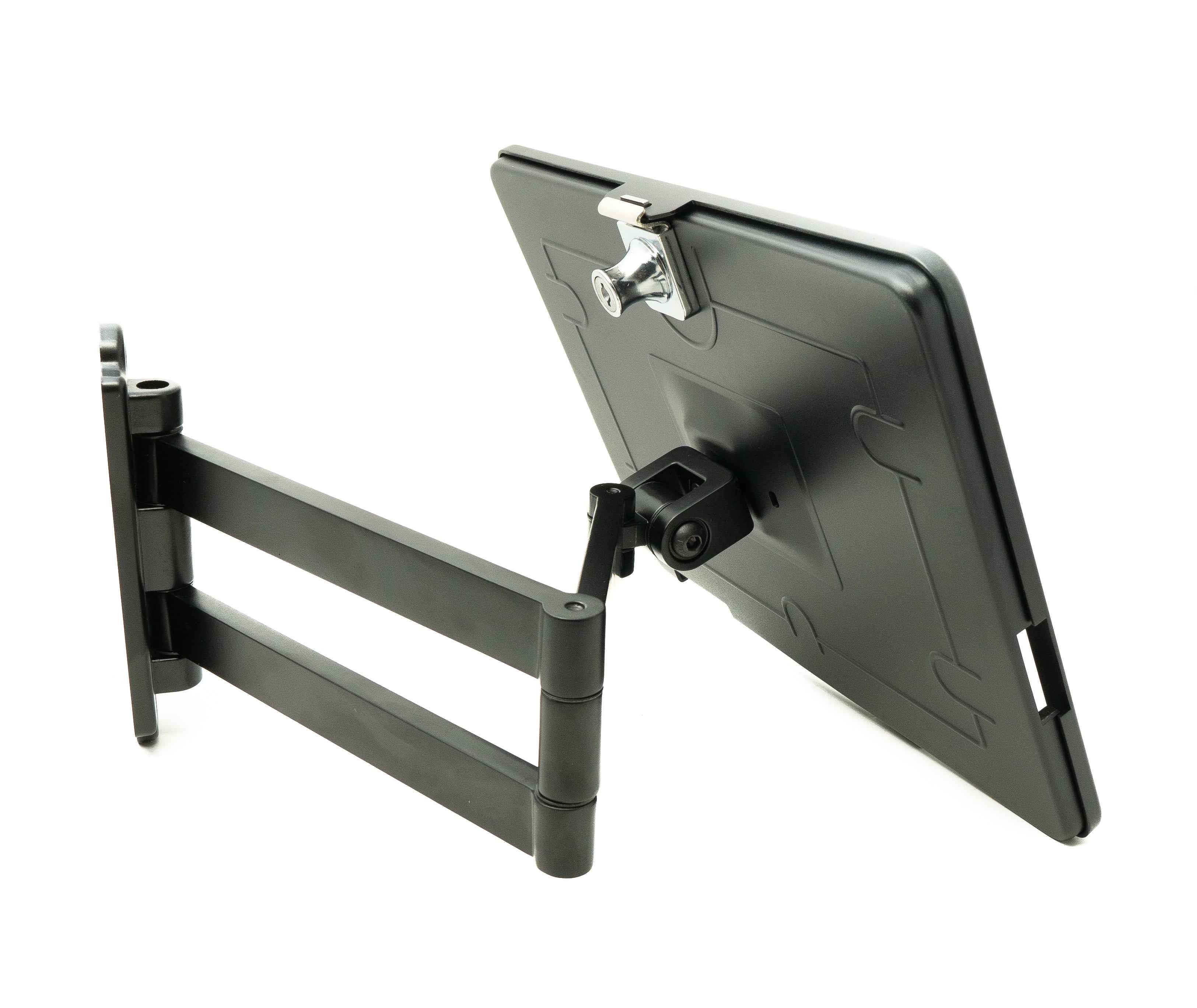 SYSTEM-S Wand Halterung abschließbar 360° für Microsoft Surface Pro 11 10 9 13.0" in Schwarz