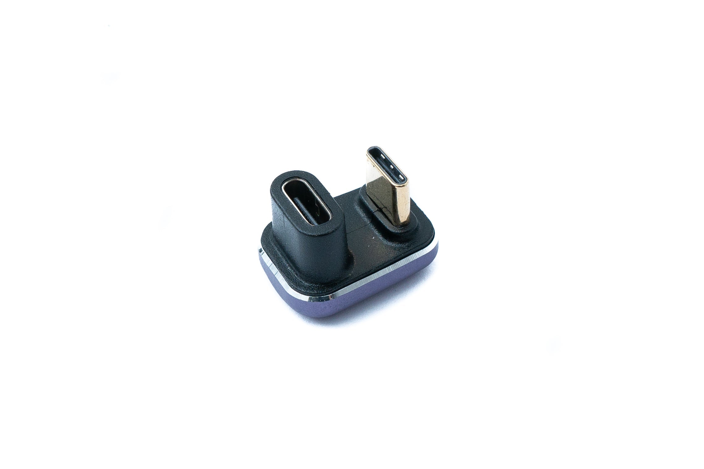 USB4 Adapter Typ C Stecker zu Buchse 40 Gbit/s U-Turn 180° Winkel grau 85062348