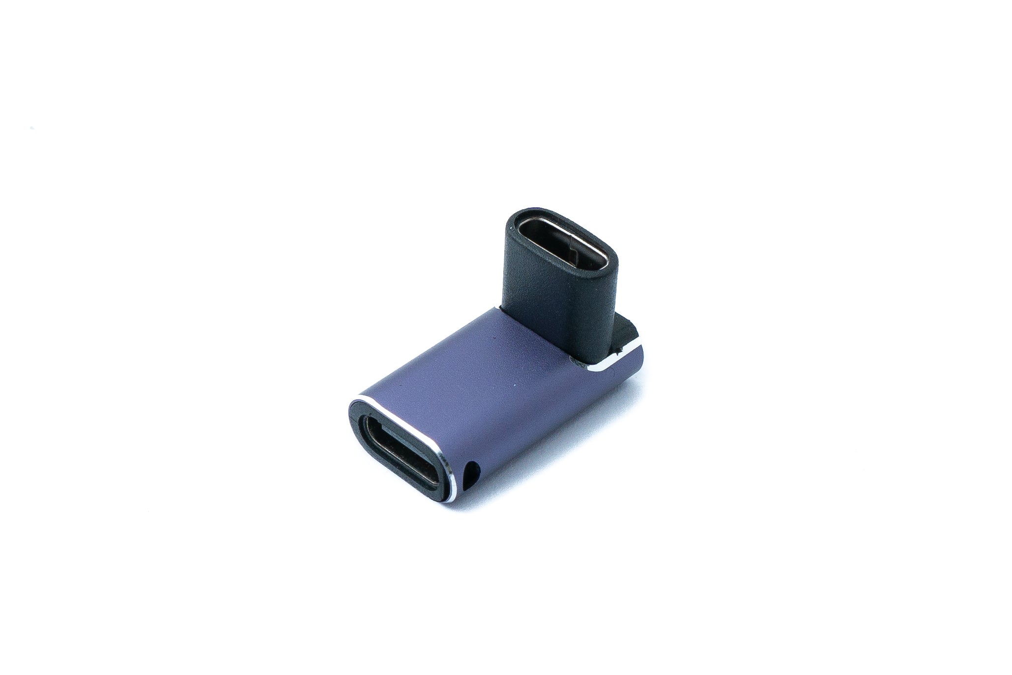 USB4 Adapter USB-C Buchse zu Buchse 40 Gbit/s Winkel grau 85062361 | SYSTEM-S