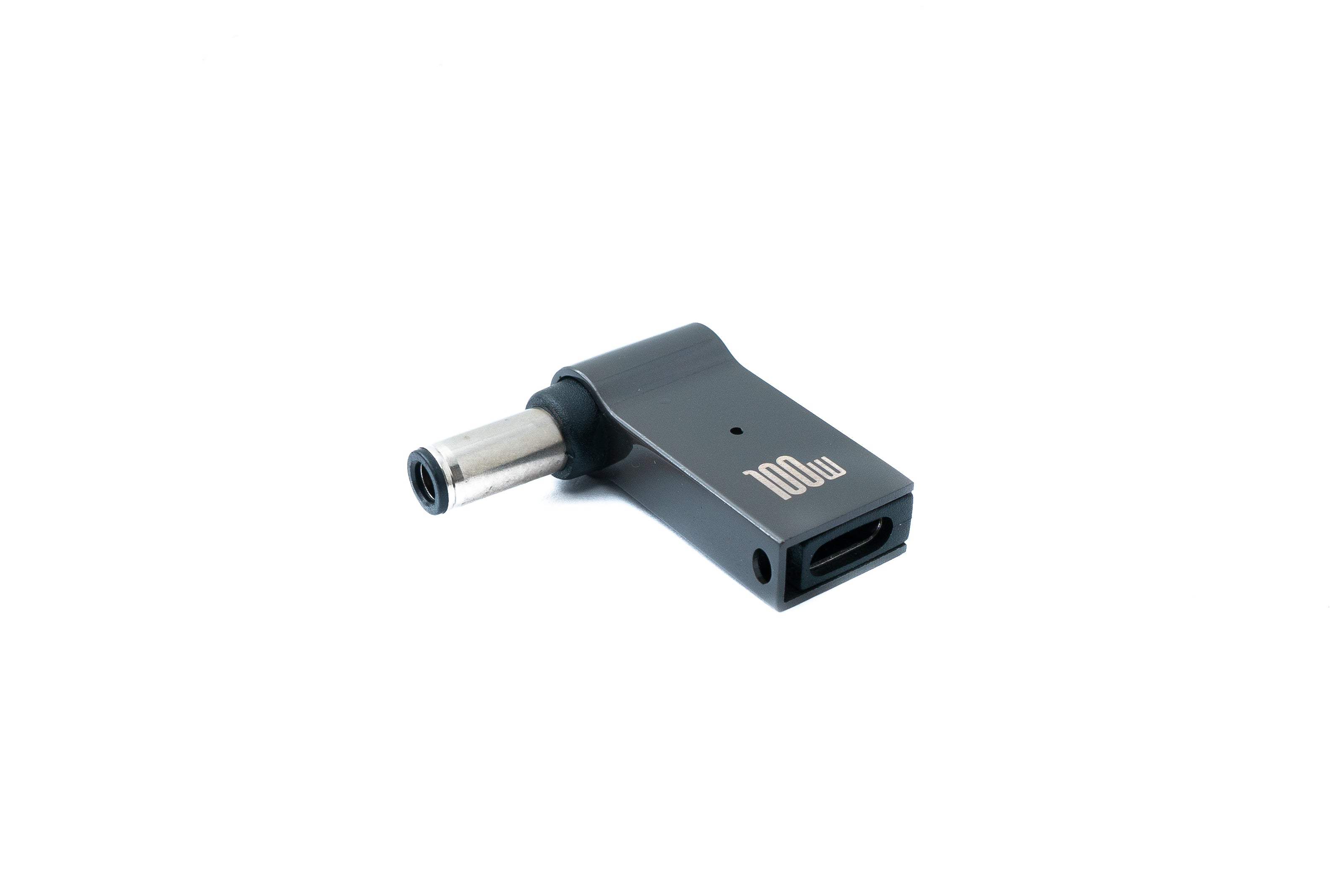 USB-C-Adapter USB 3.1 Stecker zu DC 20V 6,0 x 0,6 mm Buchse grau Kunststoff