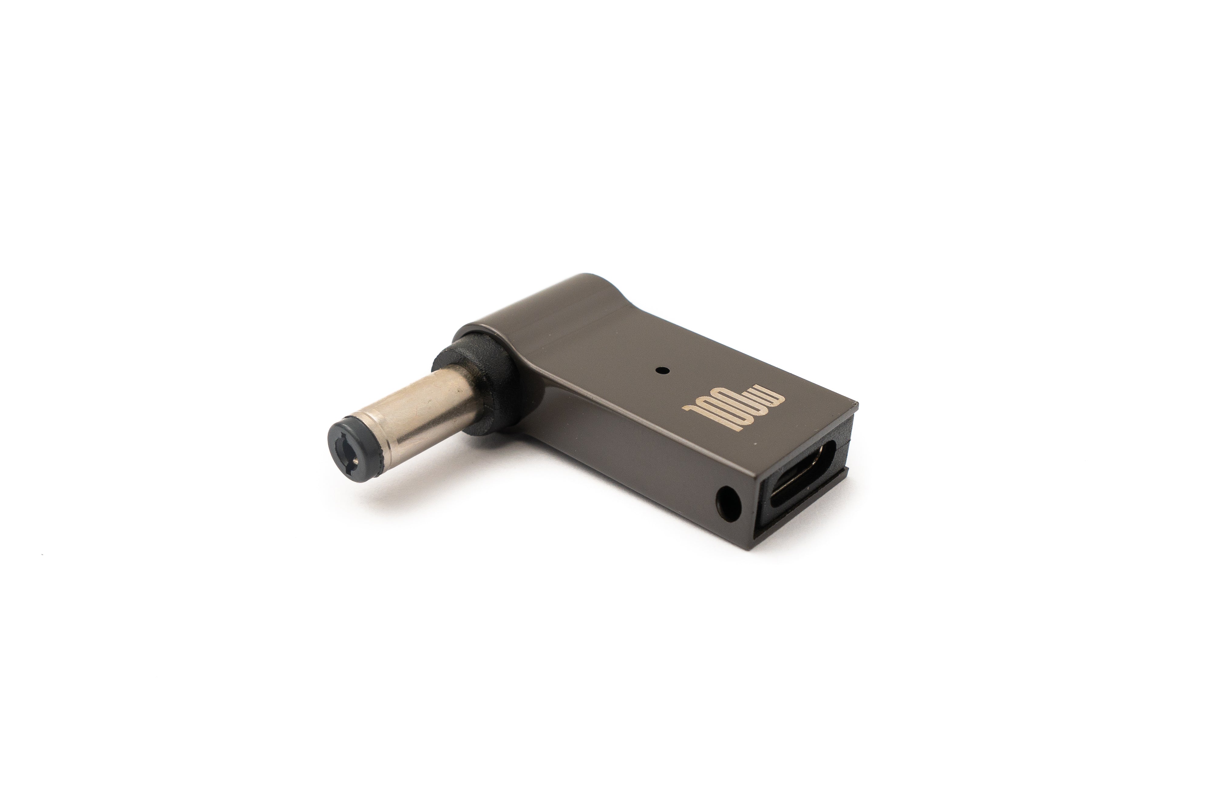 USB-Adapter USB 3.1 Typ C Stecker zu DC 20V 5,5 x 2,1 mm Buchse grau 84813905