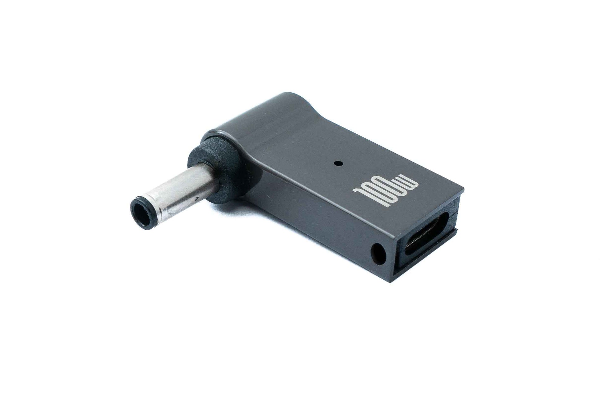 SYSTEM-S USB 3.1 Adapter Typ C Stecker zu Dell DC 20V 4,5 x 3,0 mm Buchse in Grau