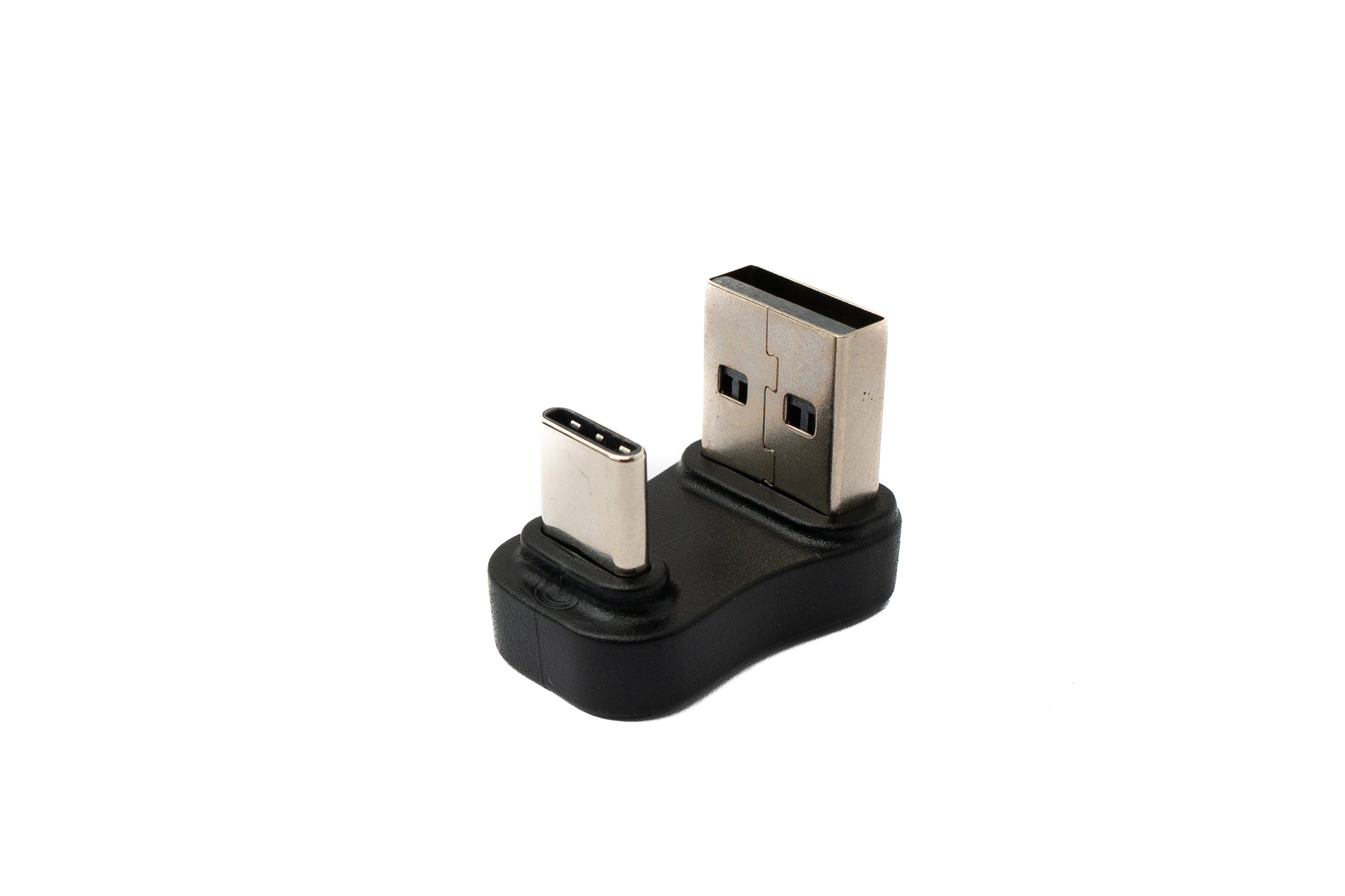 USB-Adapter Typ A Stecker zu Typ C Stecker 180° Winkel schwarz 5 Gbit/s 85286397