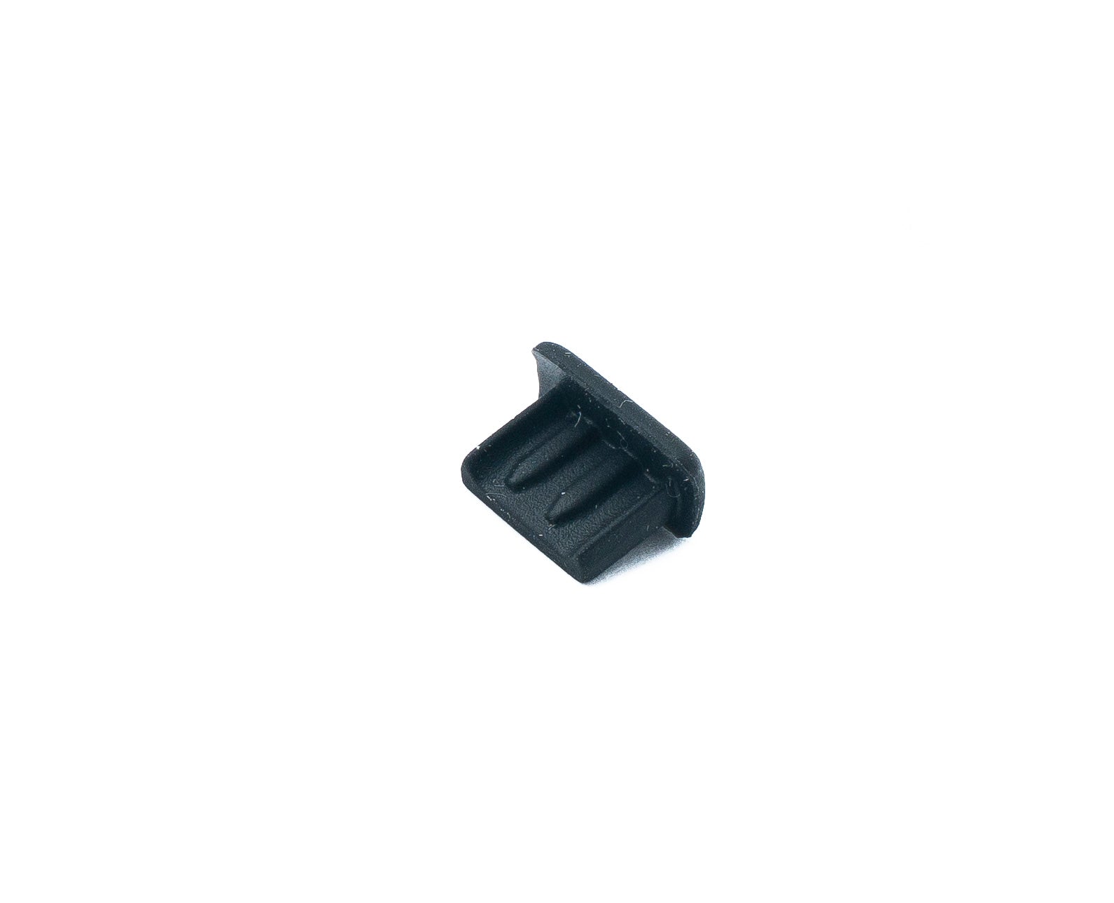 Mini-USB-Abdeckung Silikon Anti-Staub-Schutz 10er Set schwarz | System-S