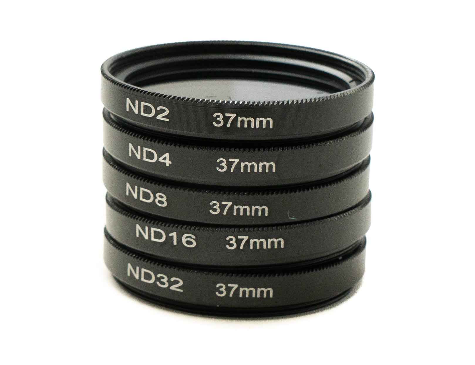 SYSTEM-S ND Filter Set 37 mm Neutraldichte mit Hülle und Tasche für iPhone 14 Plus